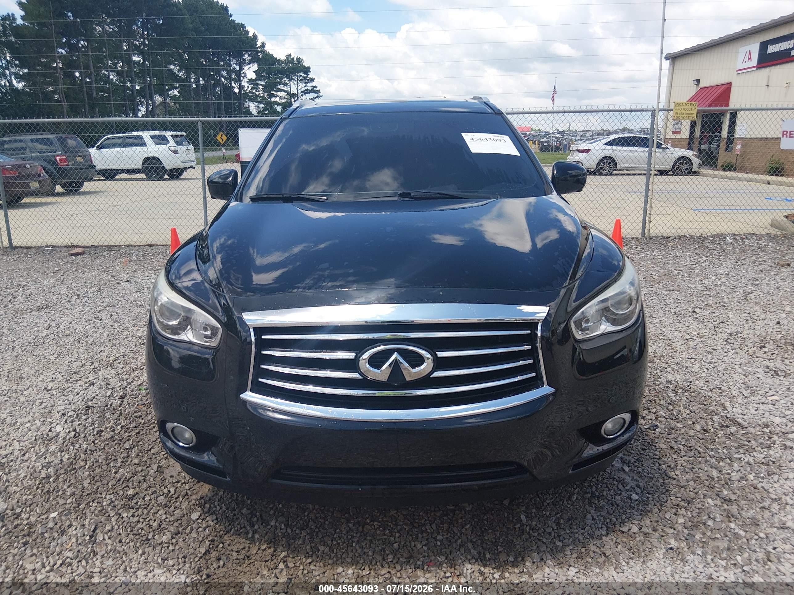 2015 Infiniti Qx60   Black vin: 5N1AL0MNXFC530528