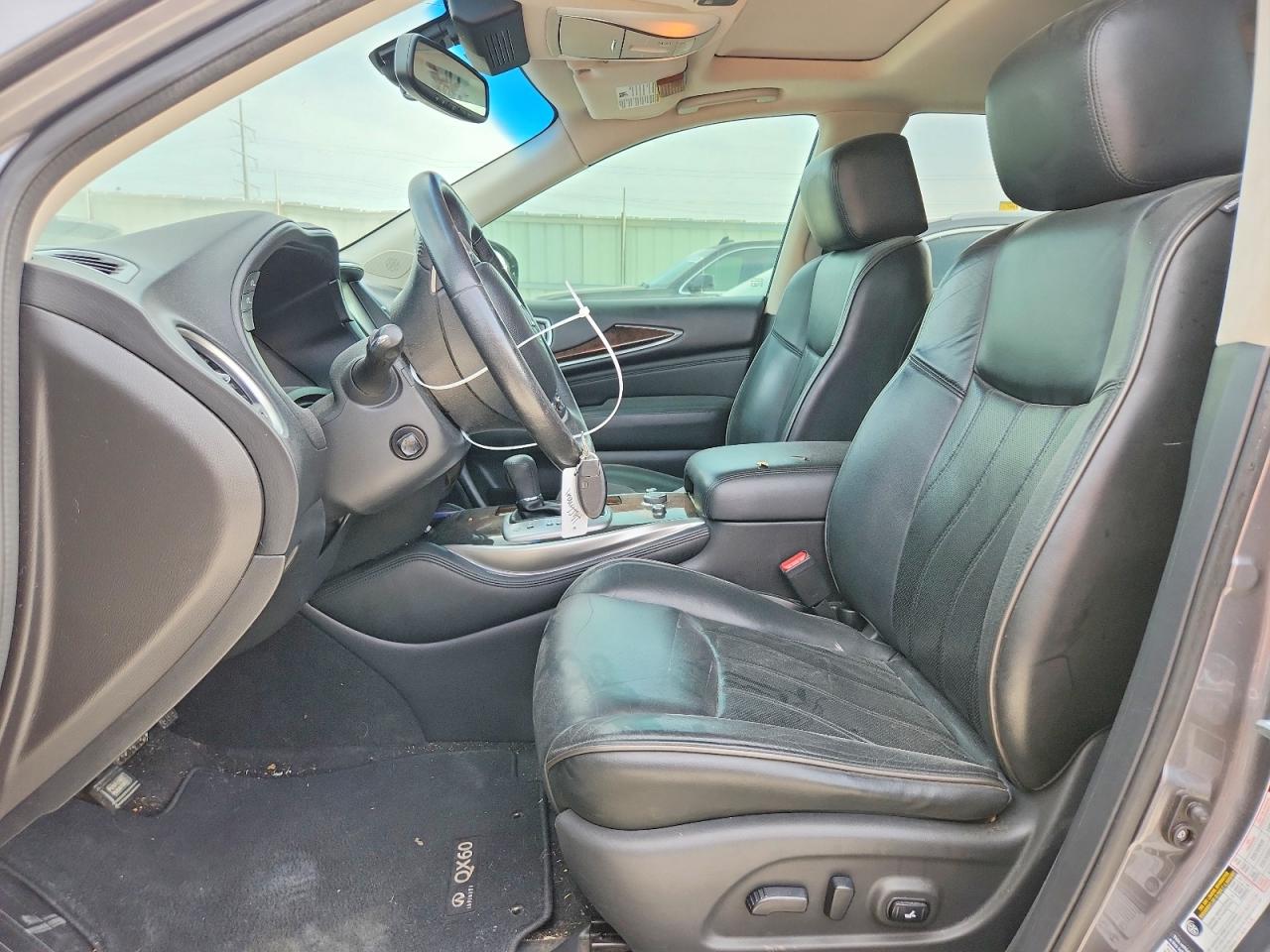 2015 Infiniti Qx60 Base Gray vin: 5N1AL0MNXFC531517