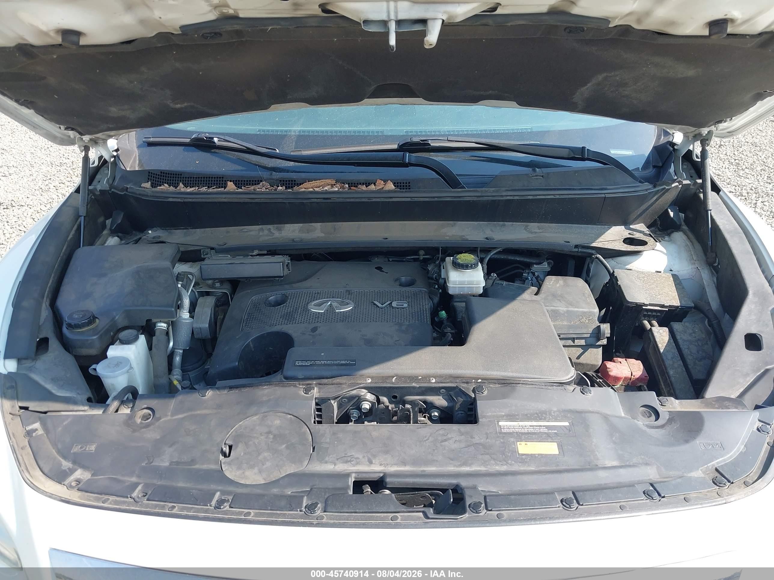 2015 Infiniti Qx60   White vin: 5N1AL0MNXFC535986