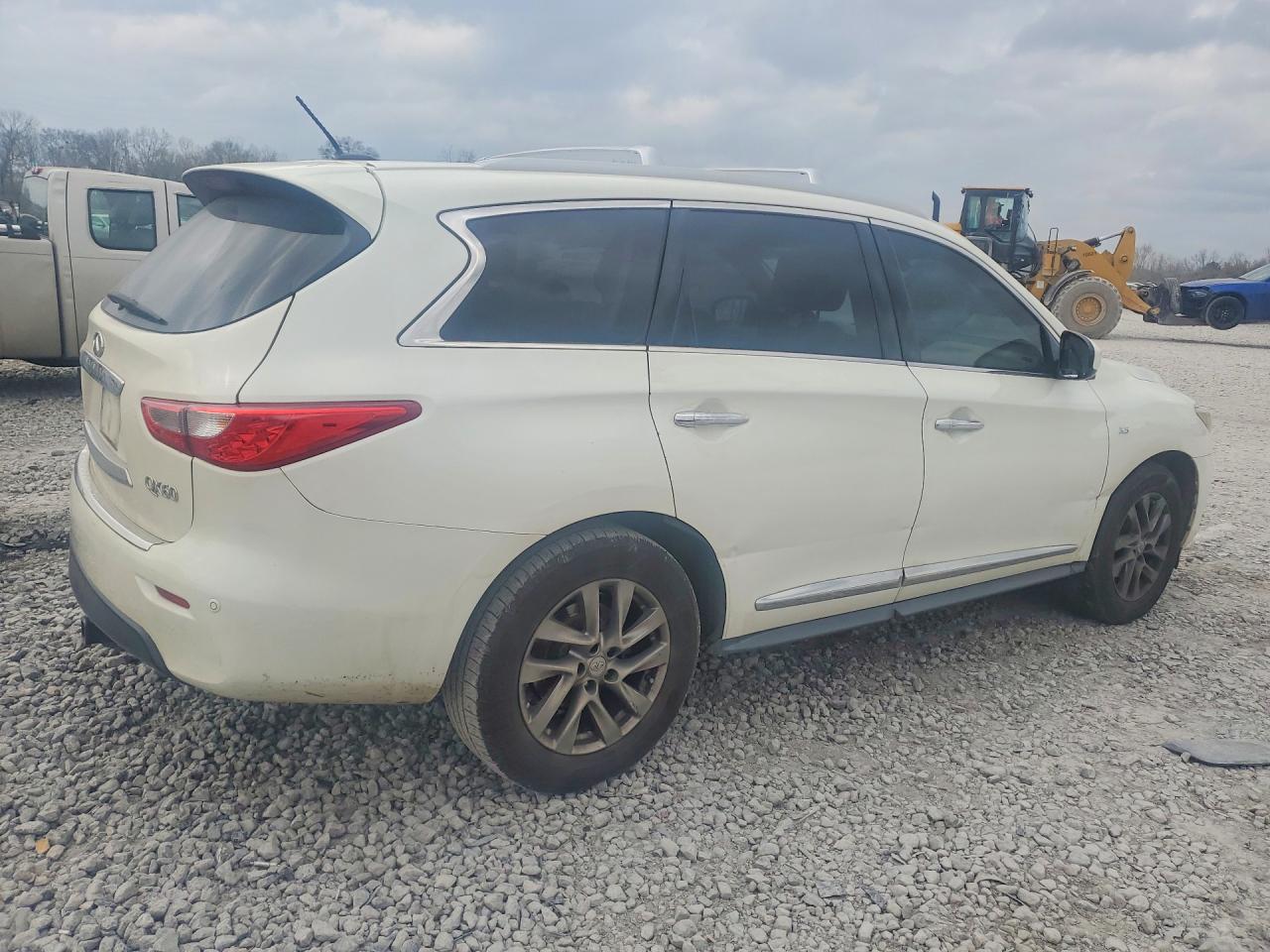 2015 Infiniti Qx60 Base Белый vin: 5N1AL0MNXFC540024