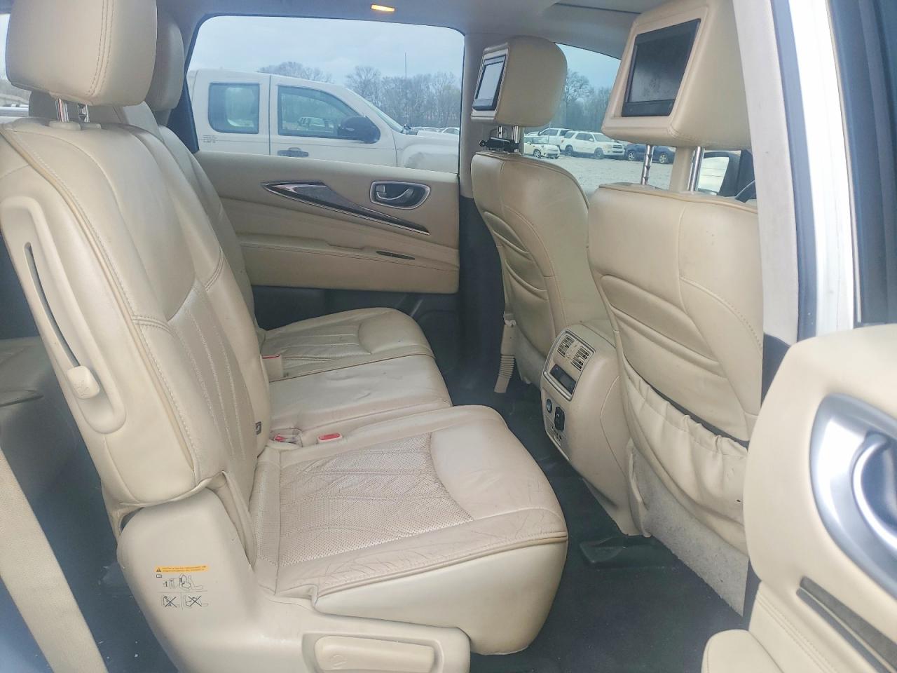 2015 Infiniti Qx60 Base Белый vin: 5N1AL0MNXFC540024