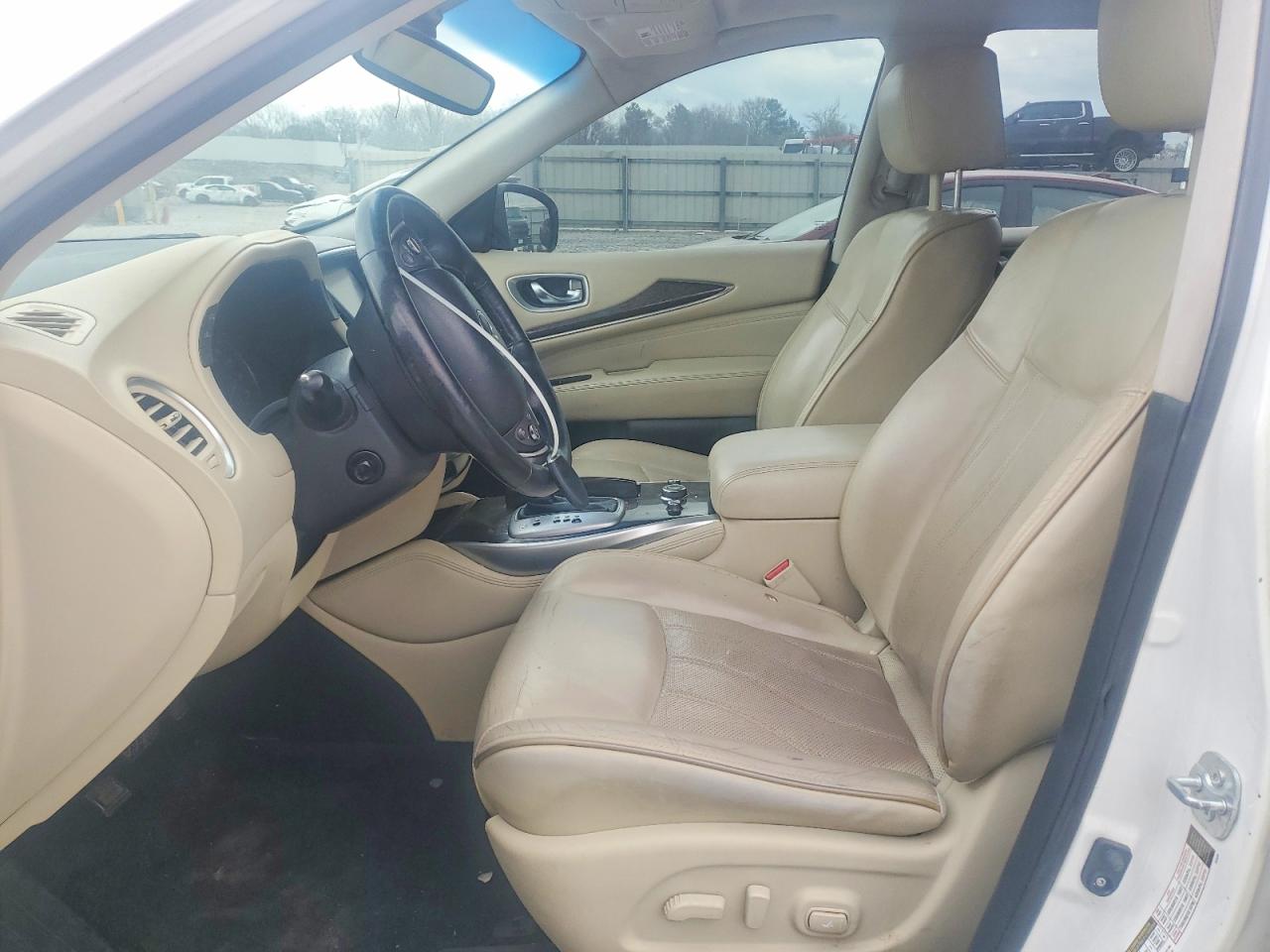 2015 Infiniti Qx60 Base Белый vin: 5N1AL0MNXFC540024