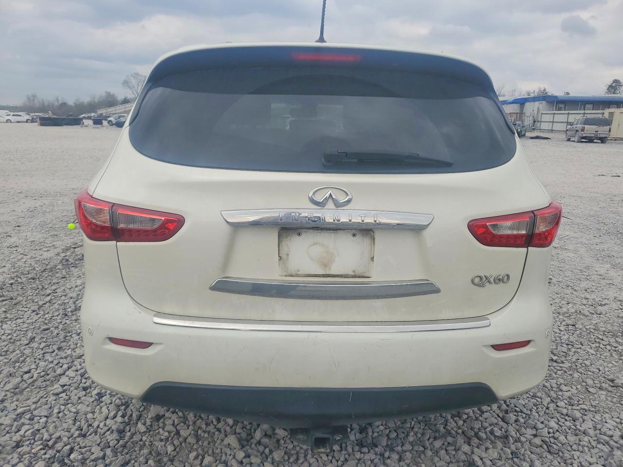 2015 Infiniti Qx60 Base Белый vin: 5N1AL0MNXFC540024
