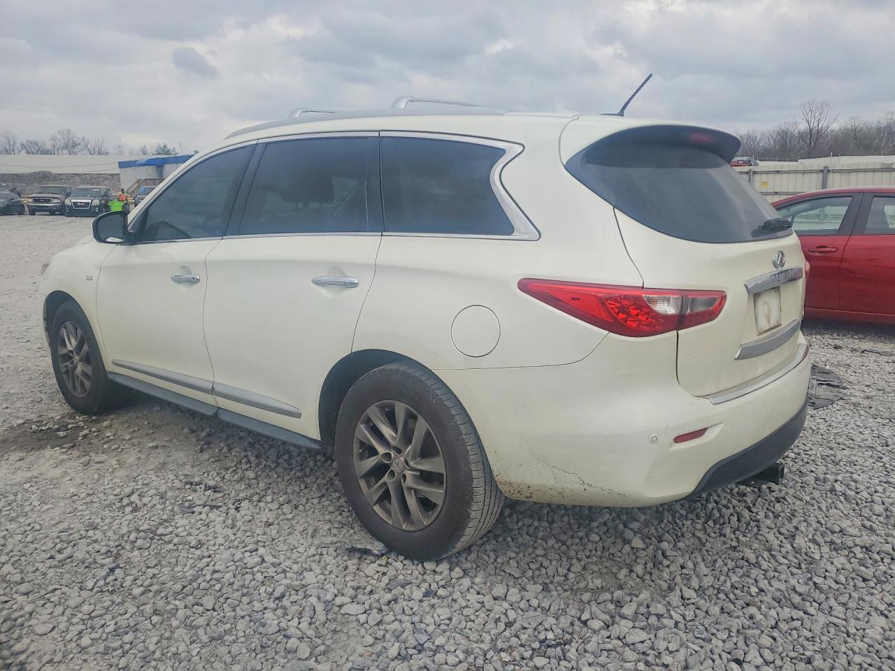 2015 Infiniti Qx60 Base Белый vin: 5N1AL0MNXFC540024