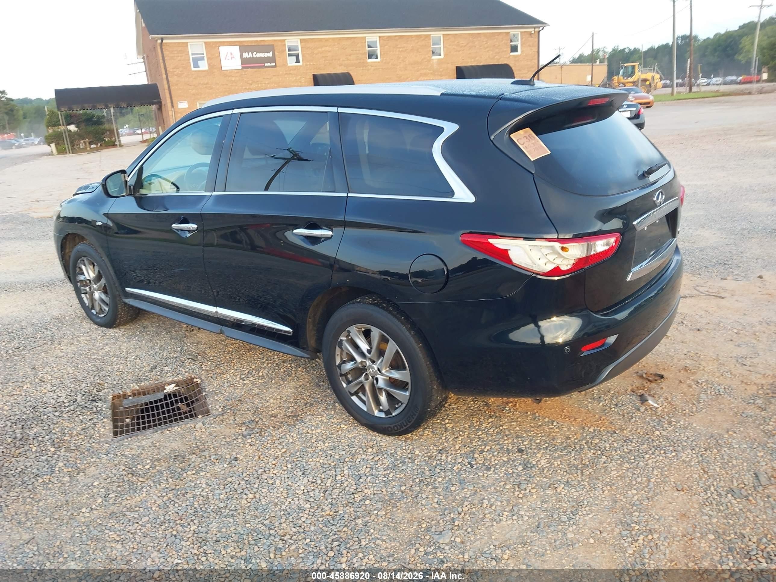 2015 Infiniti Qx60   Black vin: 5N1AL0MNXFC557616