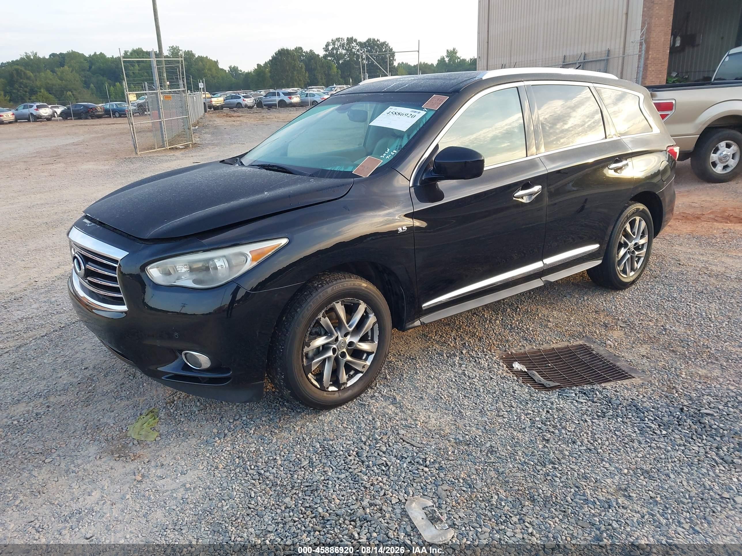 2015 Infiniti Qx60   Black vin: 5N1AL0MNXFC557616
