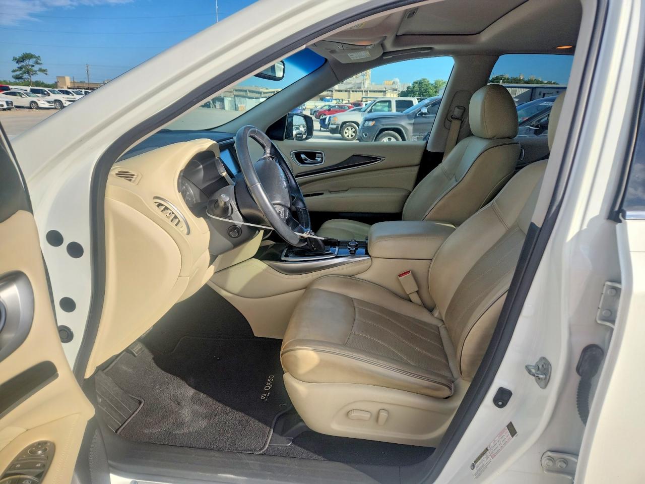 2016 Infiniti Qx60 Base White vin: 5N1AL0MNXGC528845