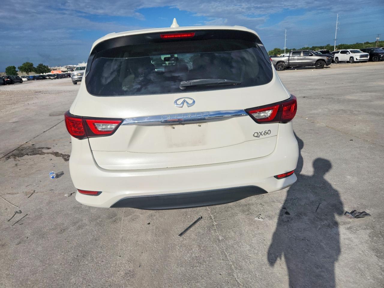 2016 Infiniti Qx60 Base White vin: 5N1AL0MNXGC528845