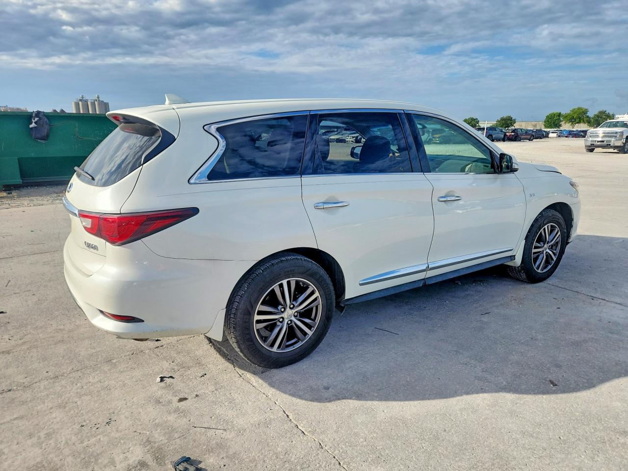 2016 Infiniti Qx60 Base White vin: 5N1AL0MNXGC528845