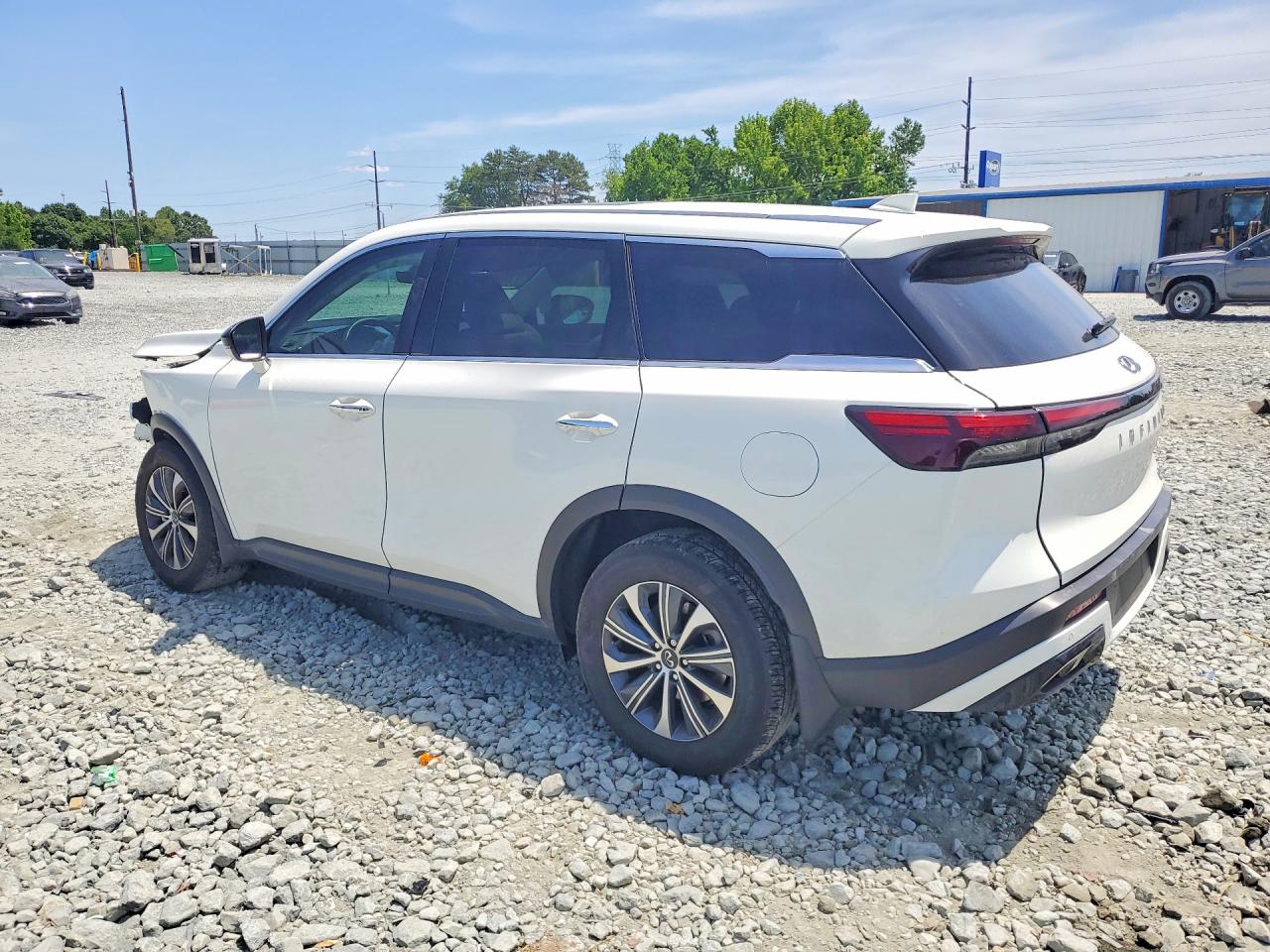 2025 Infiniti Qx60 Pure White vin: 5N1AL1ER1SC356009