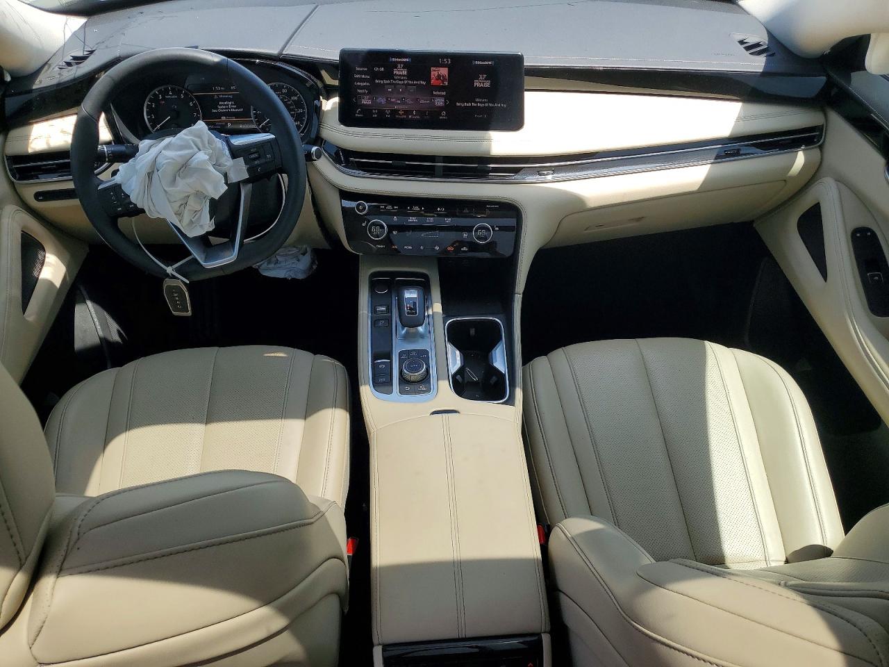 2025 Infiniti Qx60 Pure White vin: 5N1AL1ER1SC356009