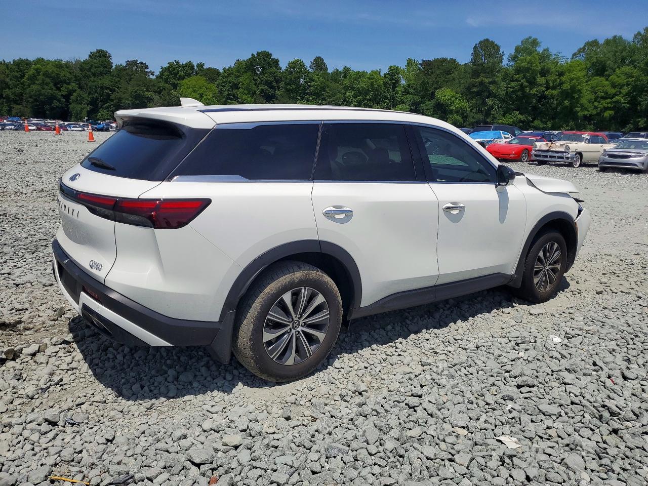 2025 Infiniti Qx60 Pure White vin: 5N1AL1ER1SC356009