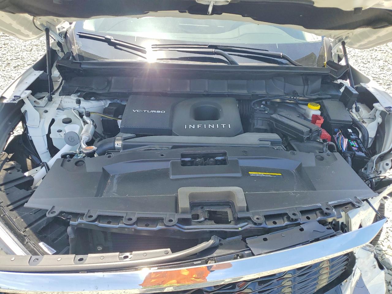 2025 Infiniti Qx60 Pure White vin: 5N1AL1ER1SC356009