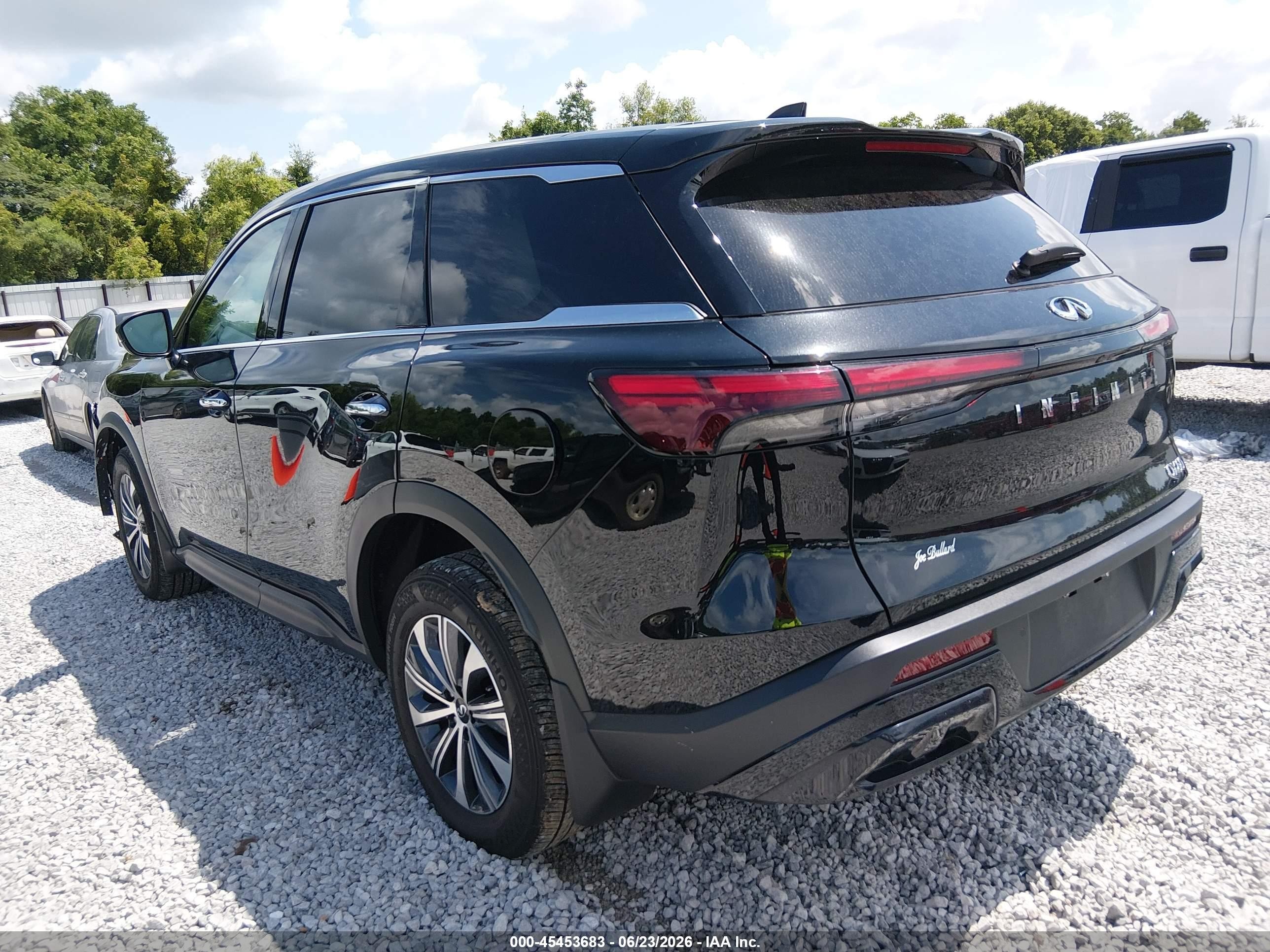 2025 Infiniti Qx60 Pure Black vin: 5N1AL1ER4SC351984