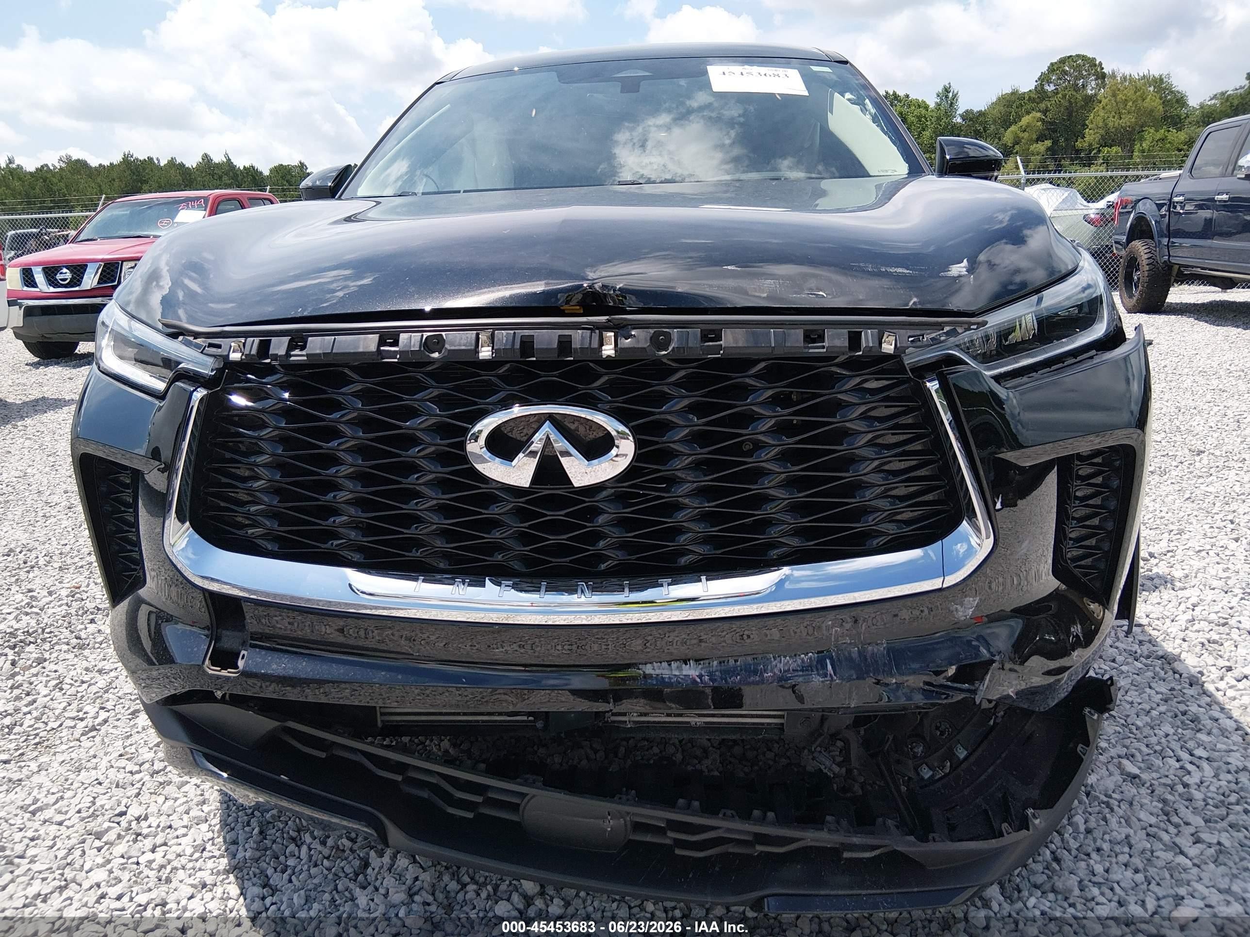 2025 Infiniti Qx60 Pure Black vin: 5N1AL1ER4SC351984