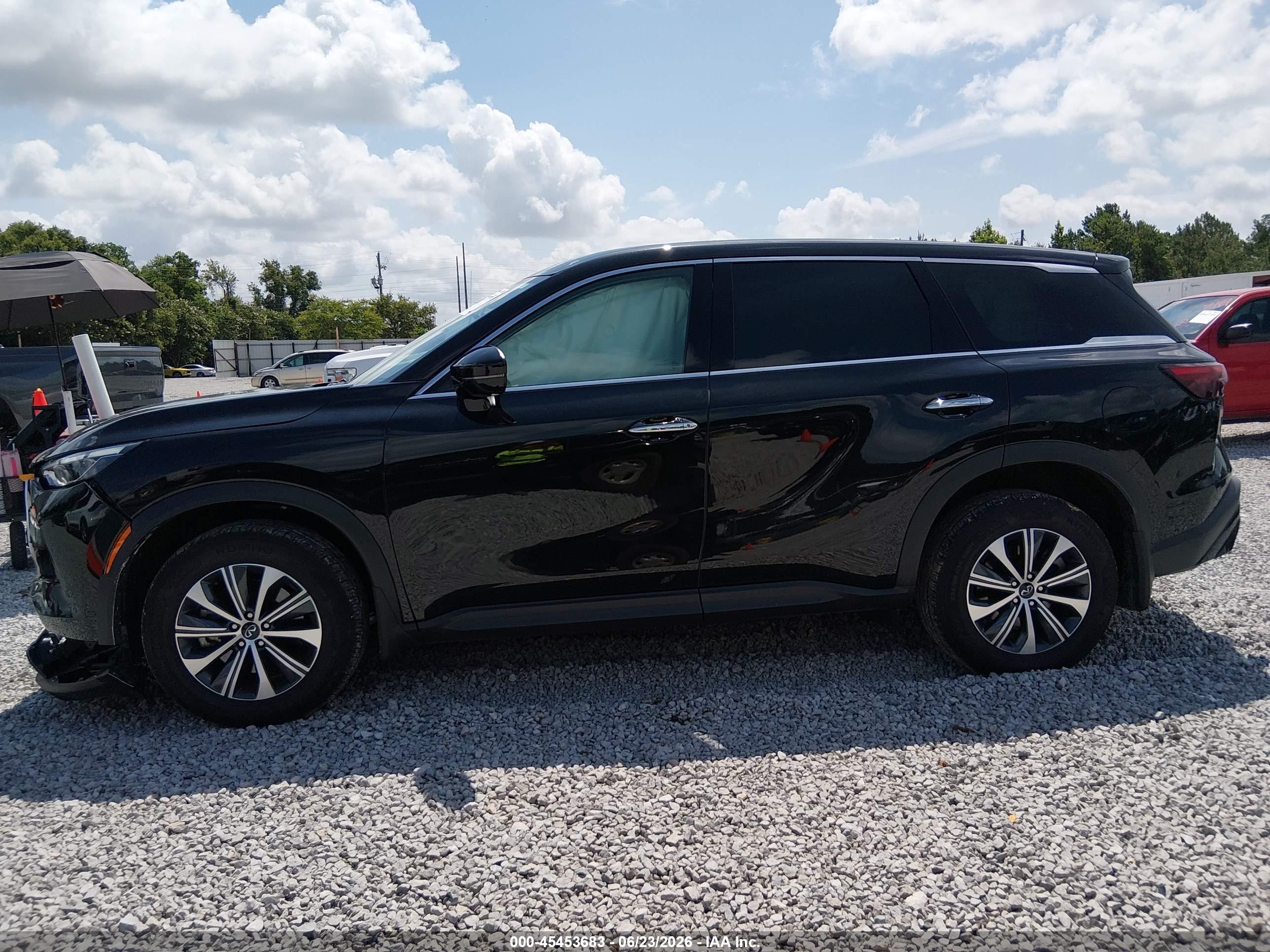 2025 Infiniti Qx60 Pure Black vin: 5N1AL1ER4SC351984