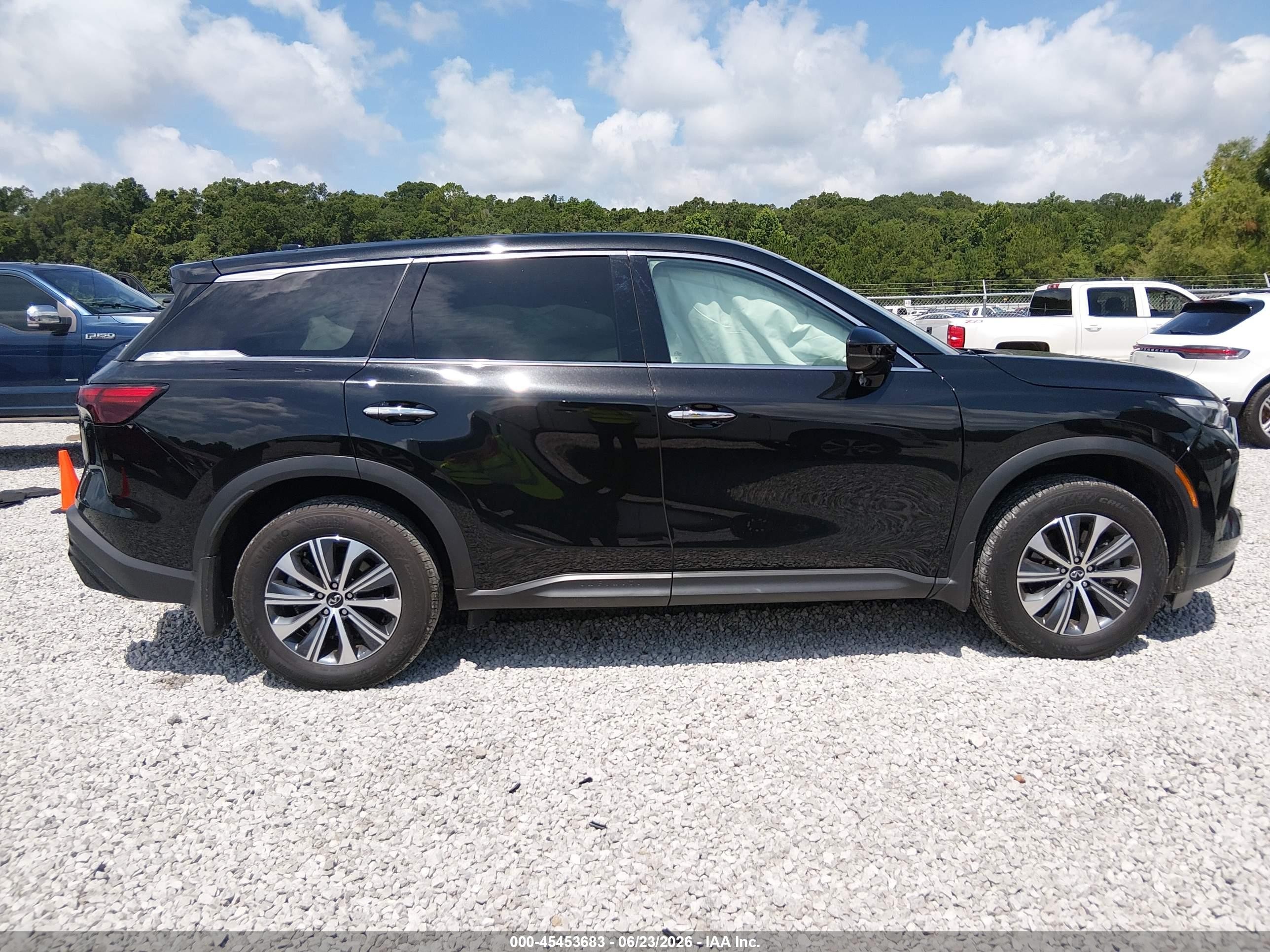 2025 Infiniti Qx60 Pure Black vin: 5N1AL1ER4SC351984