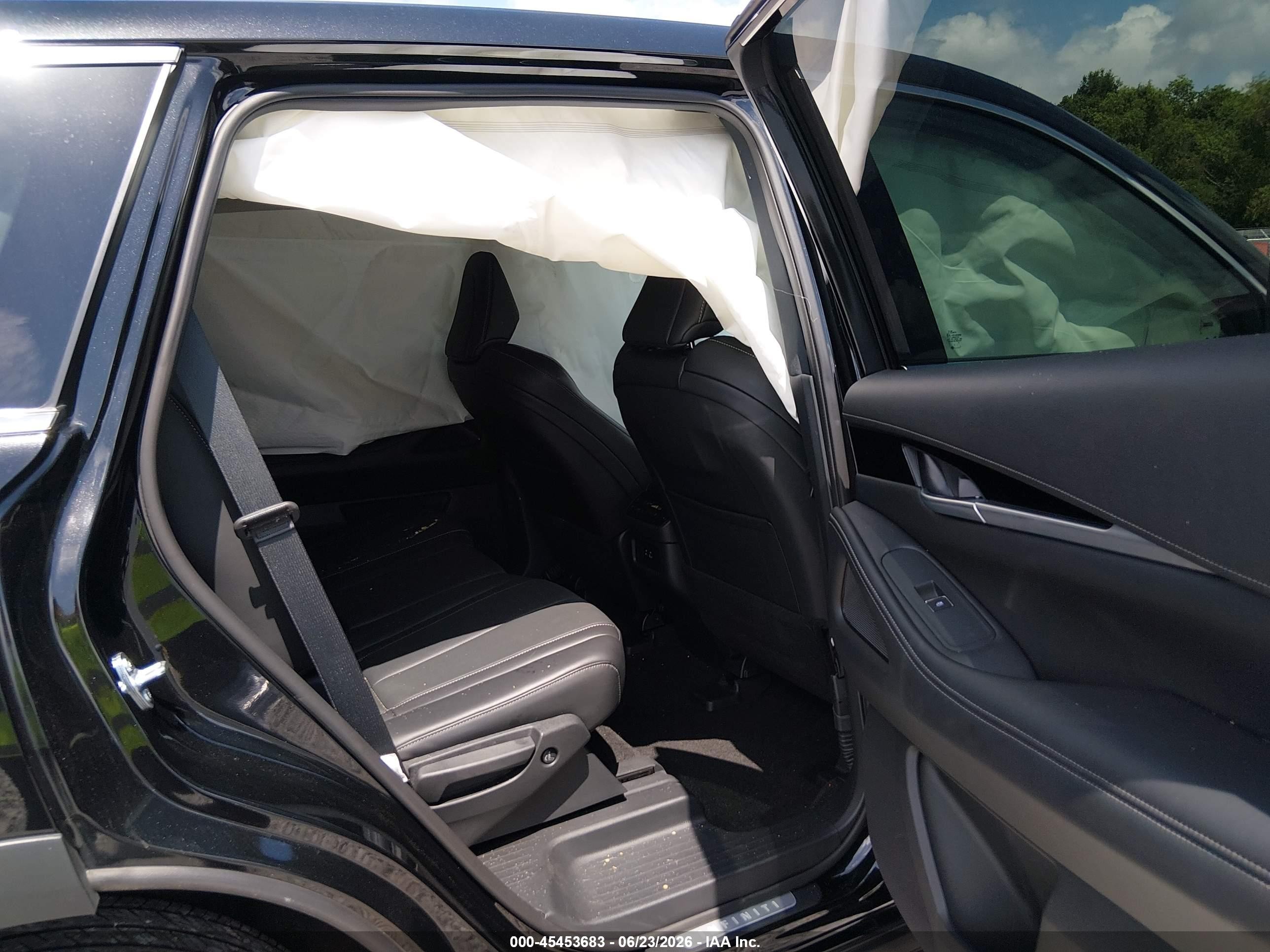2025 Infiniti Qx60 Pure Black vin: 5N1AL1ER4SC351984