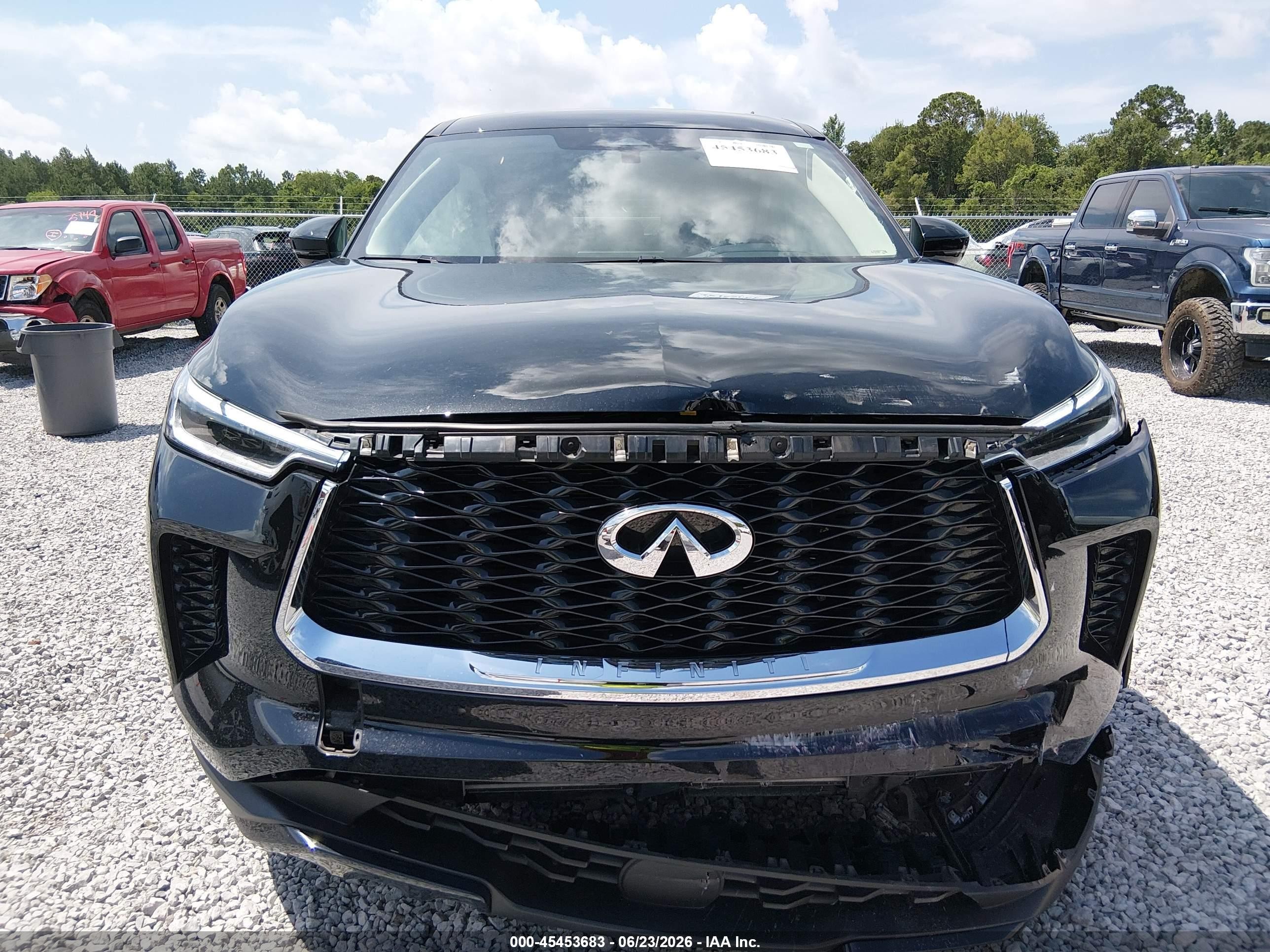 2025 Infiniti Qx60 Pure Black vin: 5N1AL1ER4SC351984