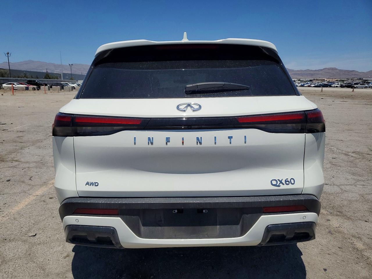 2025 Infiniti Qx60 Pure White vin: 5N1AL1ES5SC345078