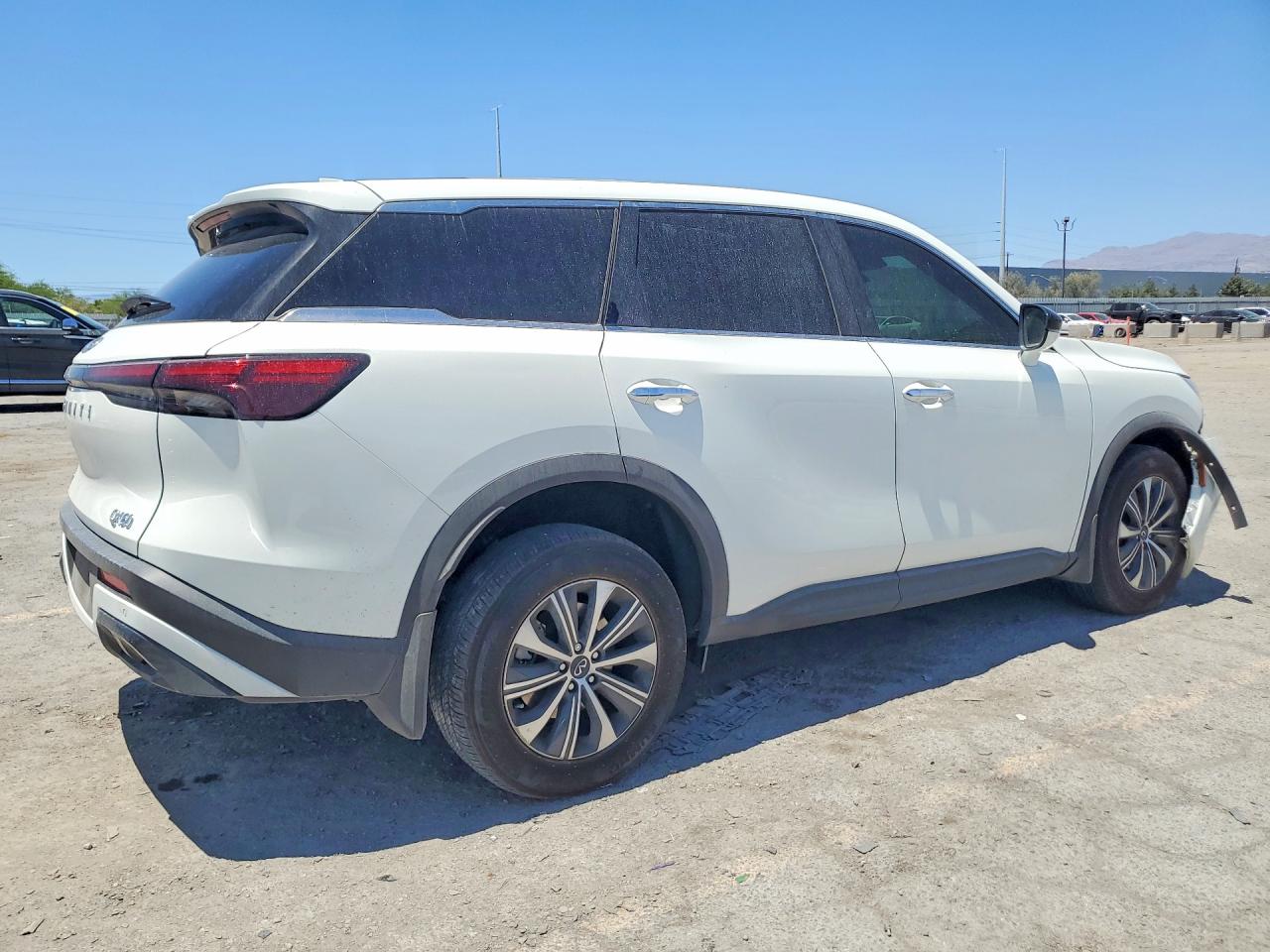 2025 Infiniti Qx60 Pure White vin: 5N1AL1ES5SC345078