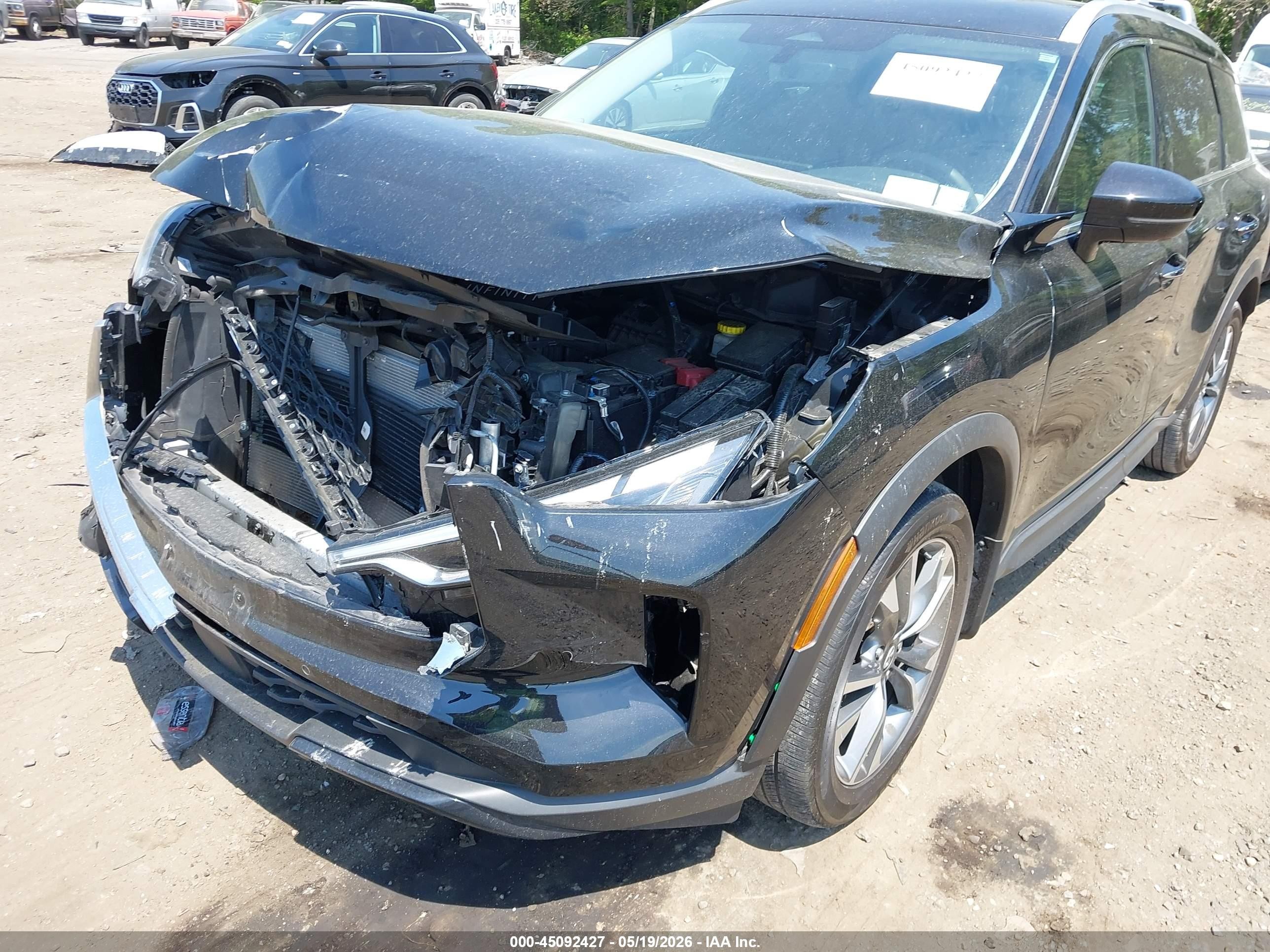 2025 Infiniti Qx60 Luxe Awd Black vin: 5N1AL1FS3SC336359