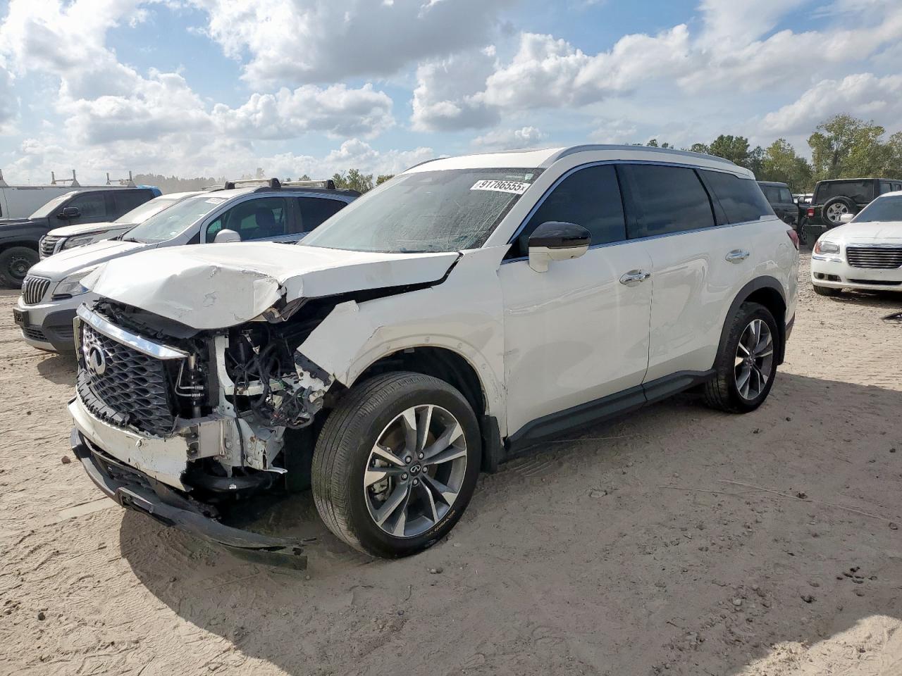 2025 Infiniti Qx60 Luxe Белый vin: 5N1AL1FS8SC345784