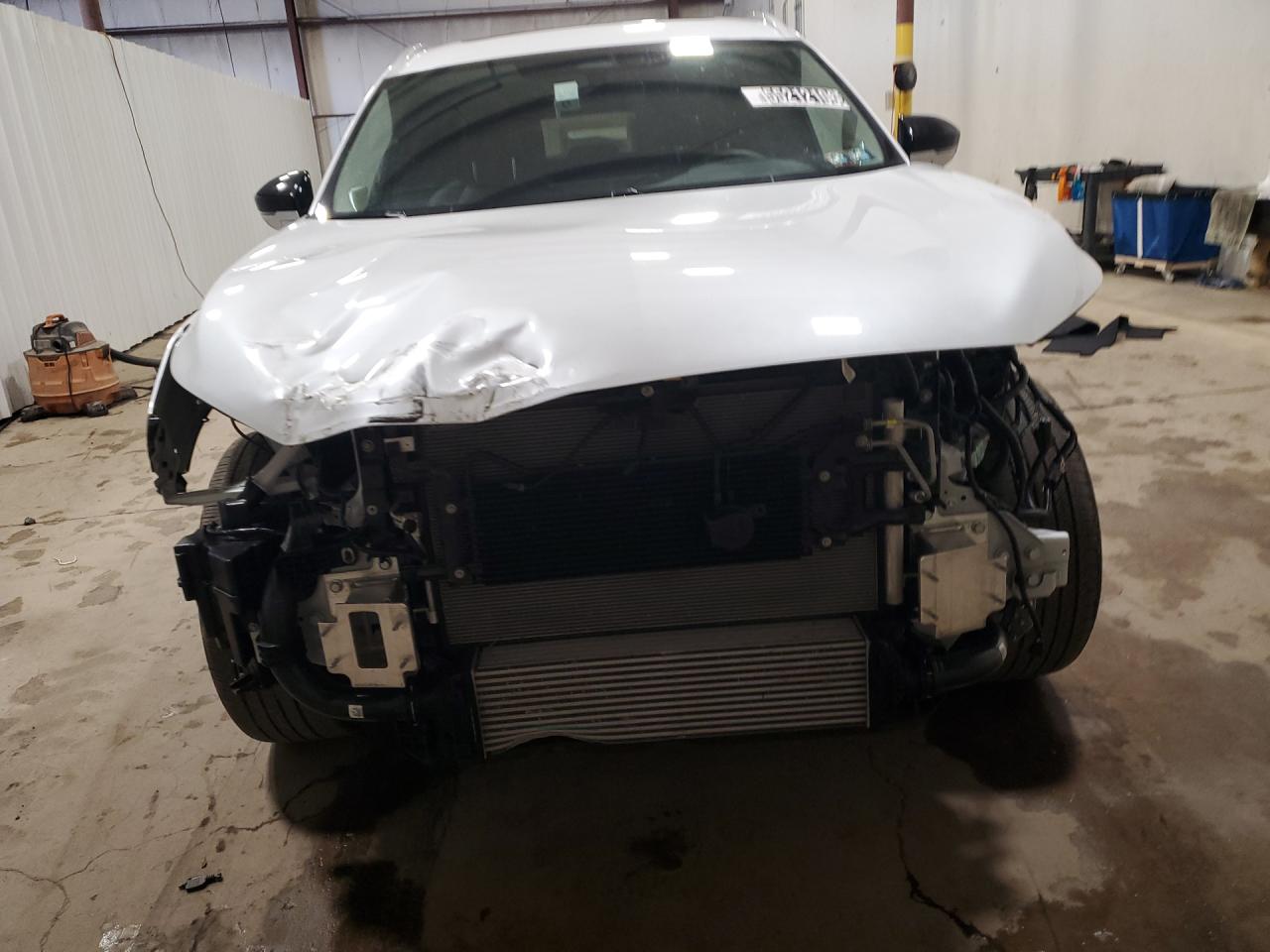 2026 Infiniti Qx60 Luxe White vin: 5N1AL1FS9TC344032 Damage: Front Bumper Reinforcement, Missing, Replacement Required