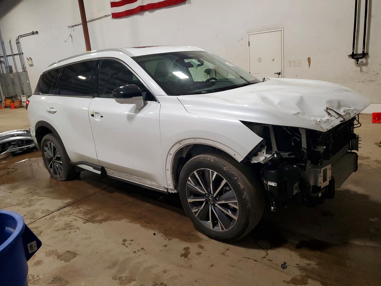 2026 Infiniti Qx60 Luxe White vin: 5N1AL1FS9TC344032
