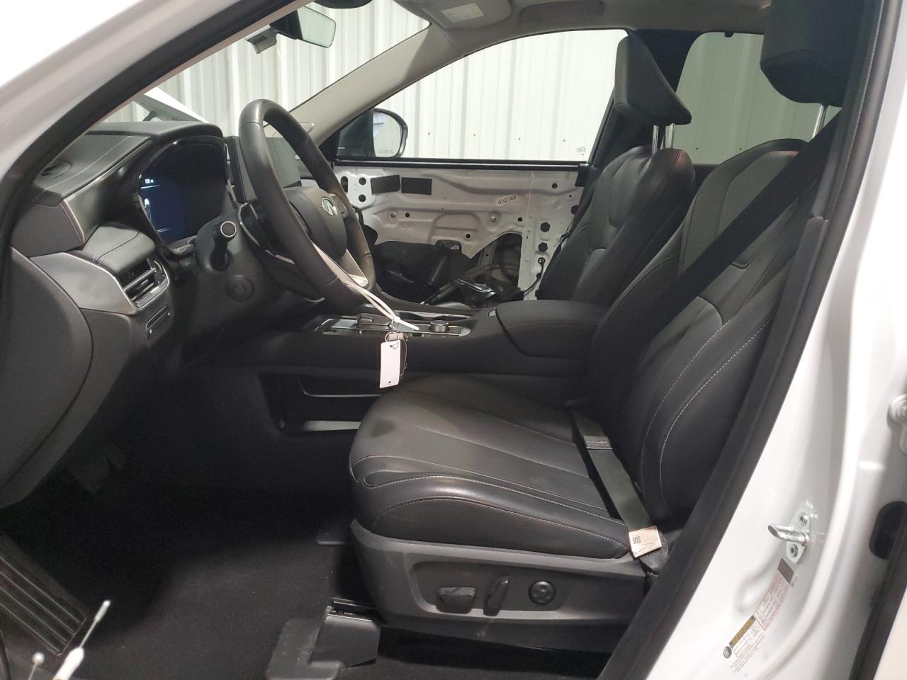 2026 Infiniti Qx60 Luxe White vin: 5N1AL1FS9TC344032 Damage: RF Door Panel, Missing, Replacement Required