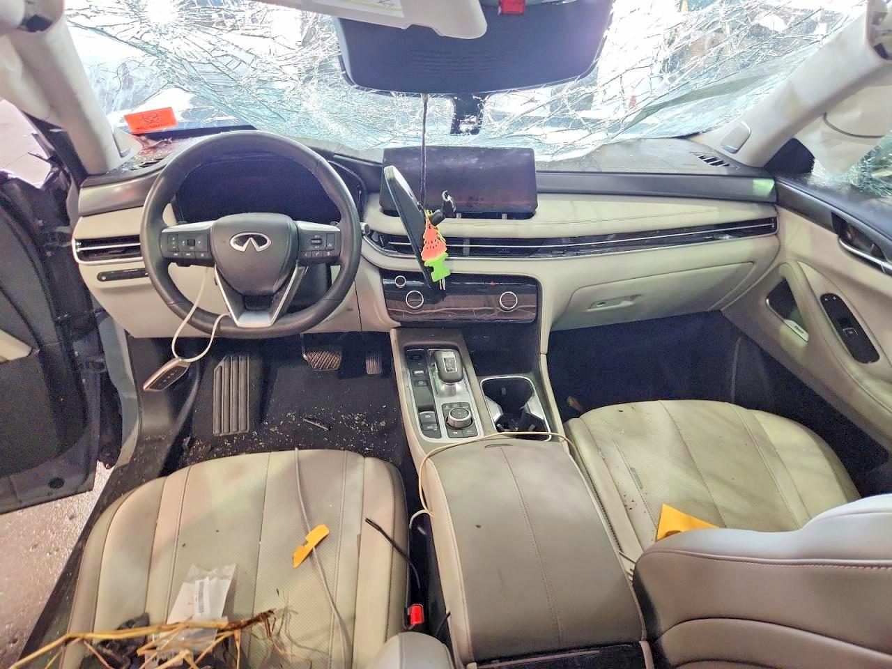 2026 Infiniti Qx60 Luxe Серый vin: 5N1AL1FSXTC355833