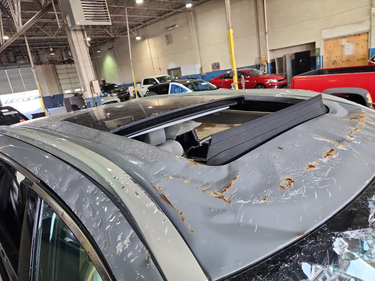 2026 Infiniti Qx60 Luxe Серый vin: 5N1AL1FSXTC355833 Damage: Roof, Dent(S) W/ Paint Dmg, > 12 Inches