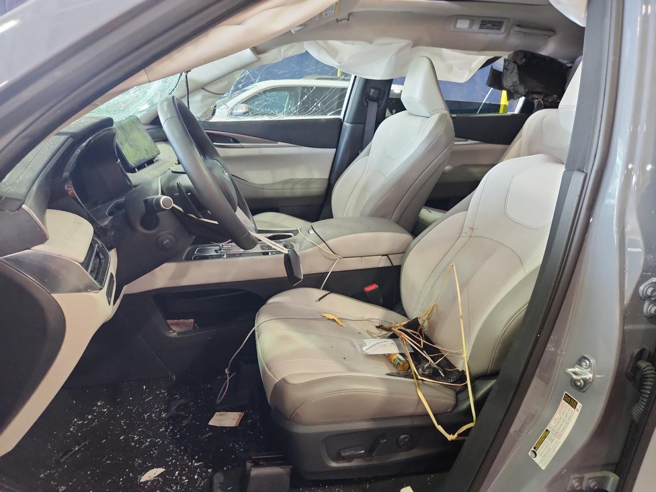2026 Infiniti Qx60 Luxe Серый vin: 5N1AL1FSXTC355833 Damage: Right Side Curtain Air Bag, Deployed, Replacement Required