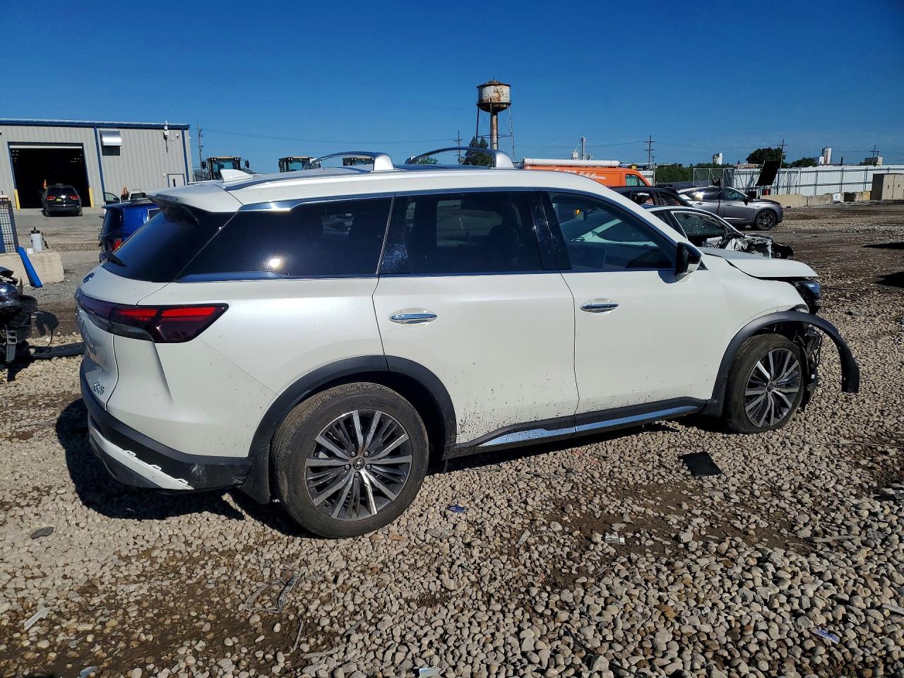 2025 Infiniti Qx60 Sensory White vin: 5N1AL1GS3SC342662