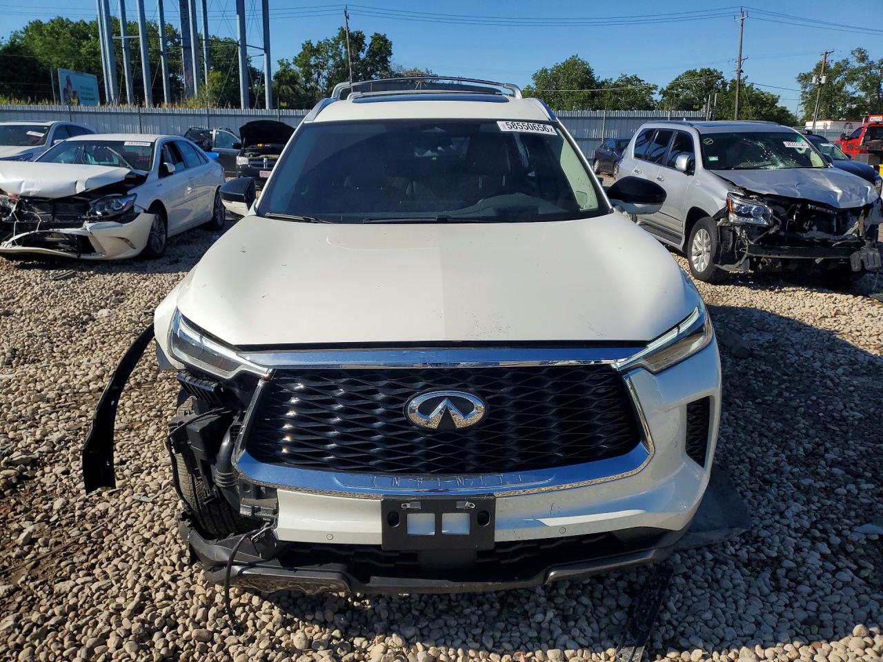 2025 Infiniti Qx60 Sensory White vin: 5N1AL1GS3SC342662