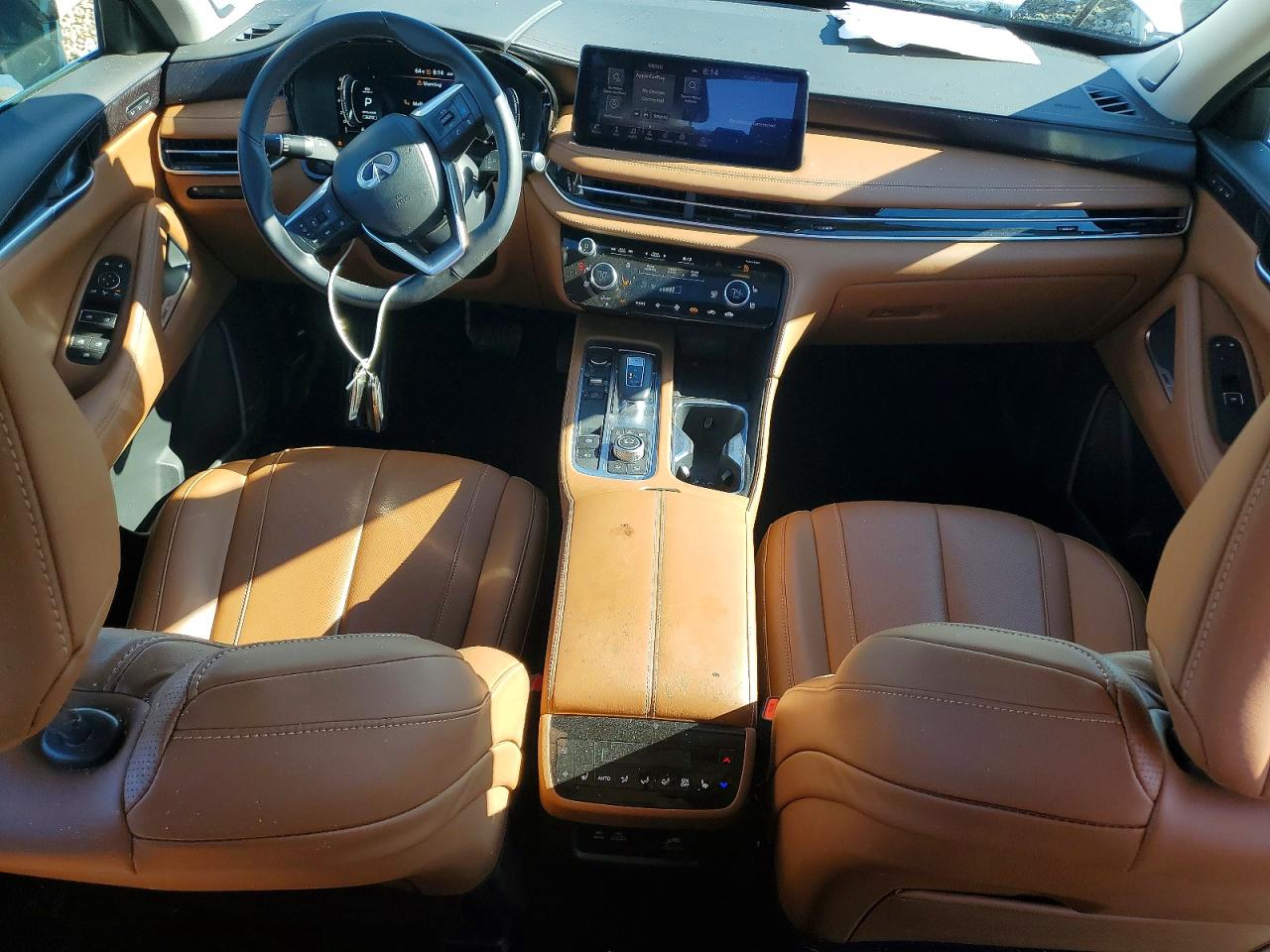 2025 Infiniti Qx60 Sensory White vin: 5N1AL1GS3SC342662