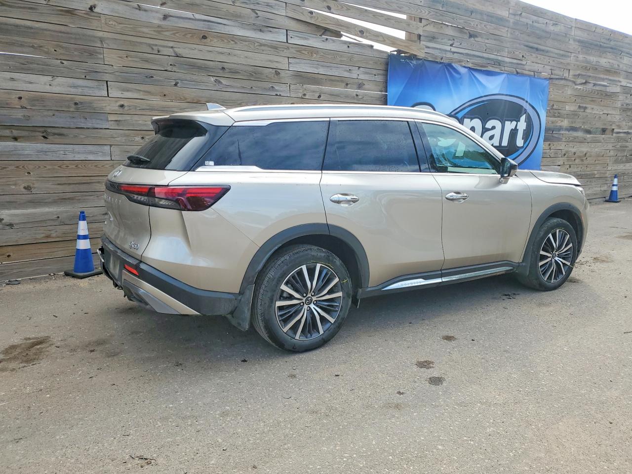 2025 Infiniti Qx60 Sensory Silver vin: 5N1AL1GSXSC345980