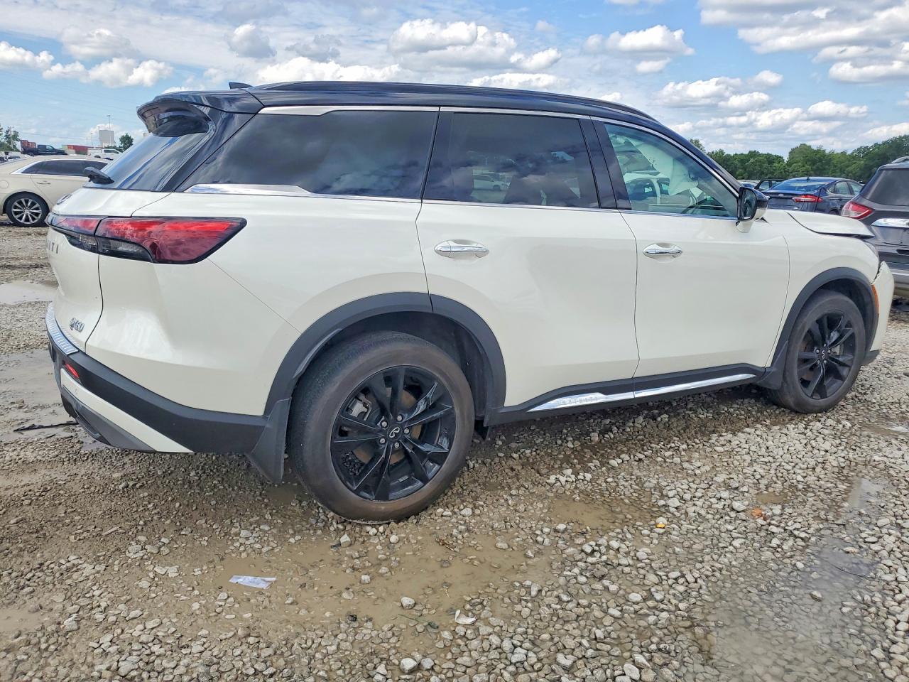 2025 Infiniti Qx60 Autograph White vin: 5N1AL1HU0SC339072