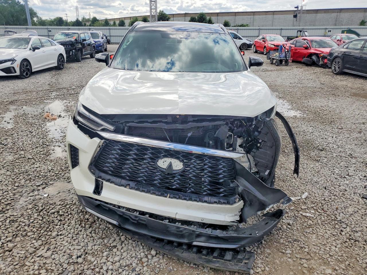 2025 Infiniti Qx60 Autograph White vin: 5N1AL1HU0SC339072