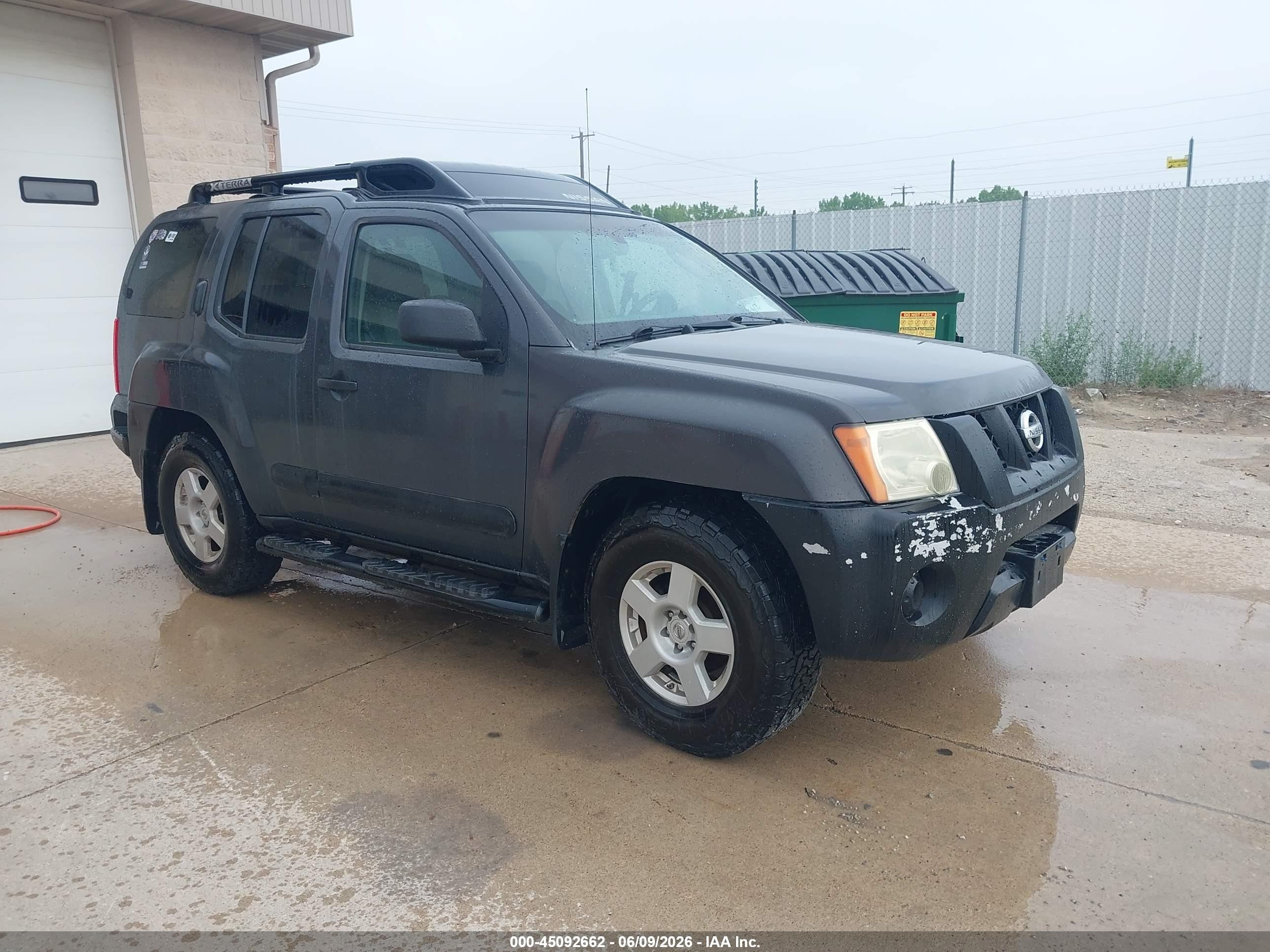 2005 Nissan Xterra S Gray vin: 5N1AN08U05C648310