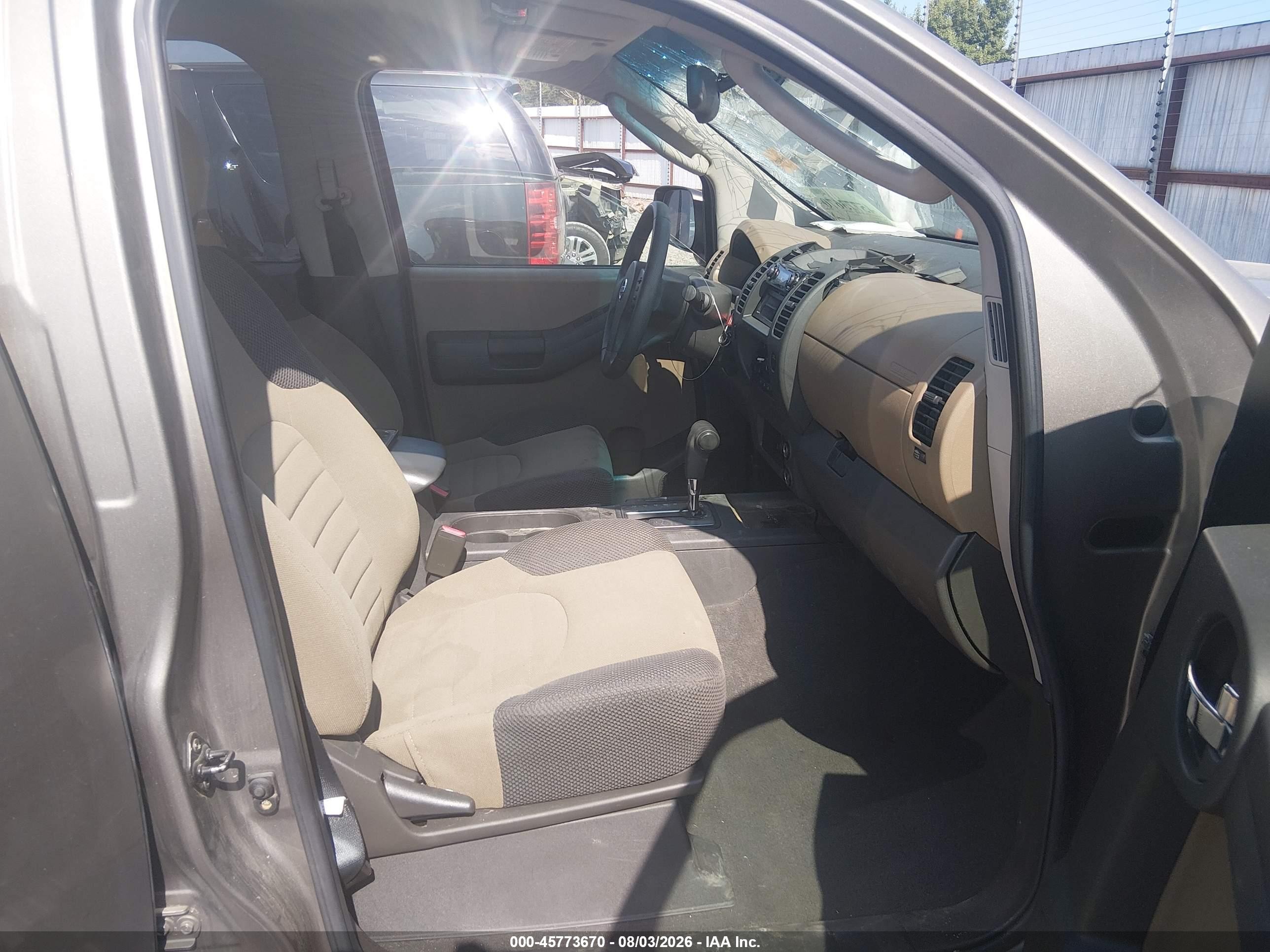 2006 Nissan Xterra S Gray vin: 5N1AN08U06C536205