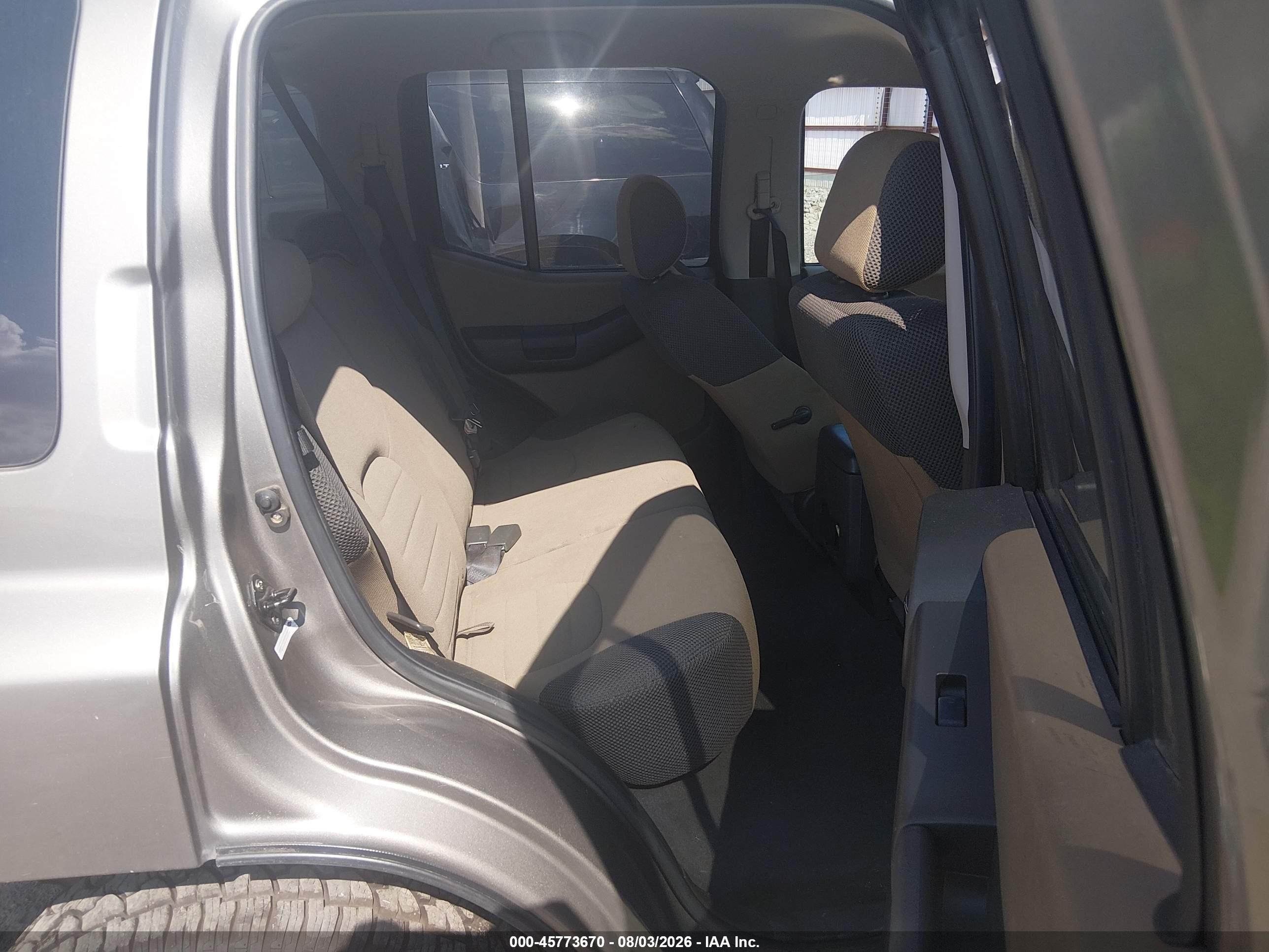2006 Nissan Xterra S Gray vin: 5N1AN08U06C536205