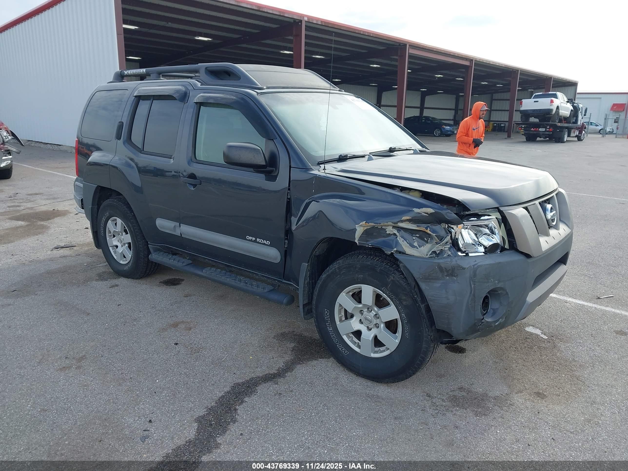 2006 Nissan Xterra Off Road Gray vin: 5N1AN08U06C545938