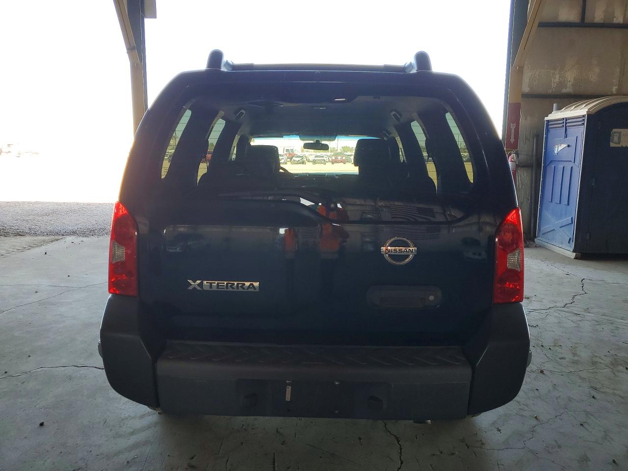 2007 Nissan Xterra X Blue vin: 5N1AN08U07C541096