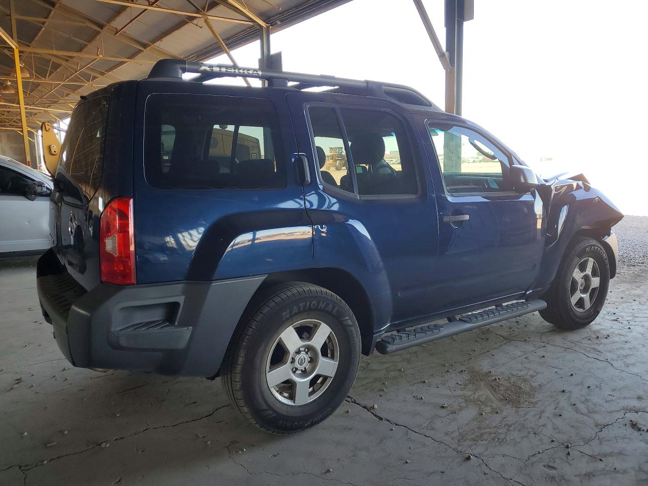 2007 Nissan Xterra X Blue vin: 5N1AN08U07C541096