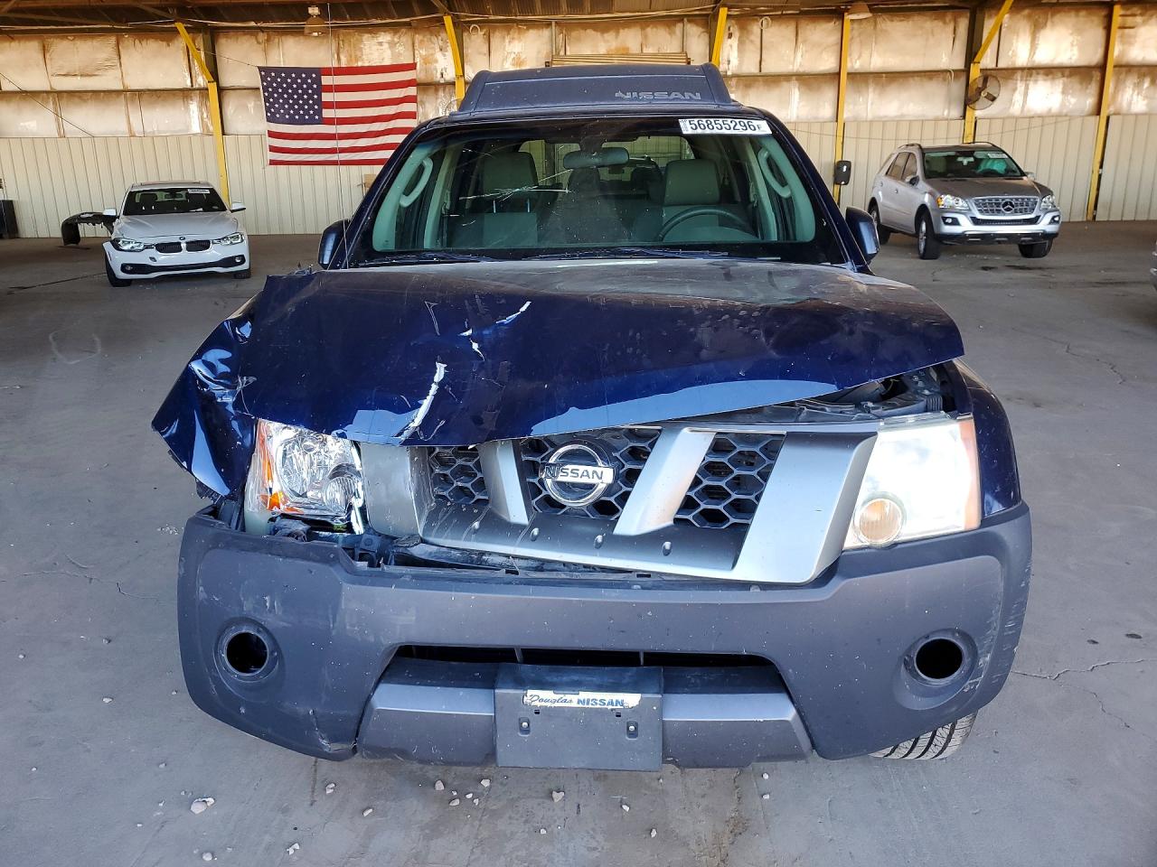 2007 Nissan Xterra X Blue vin: 5N1AN08U07C541096