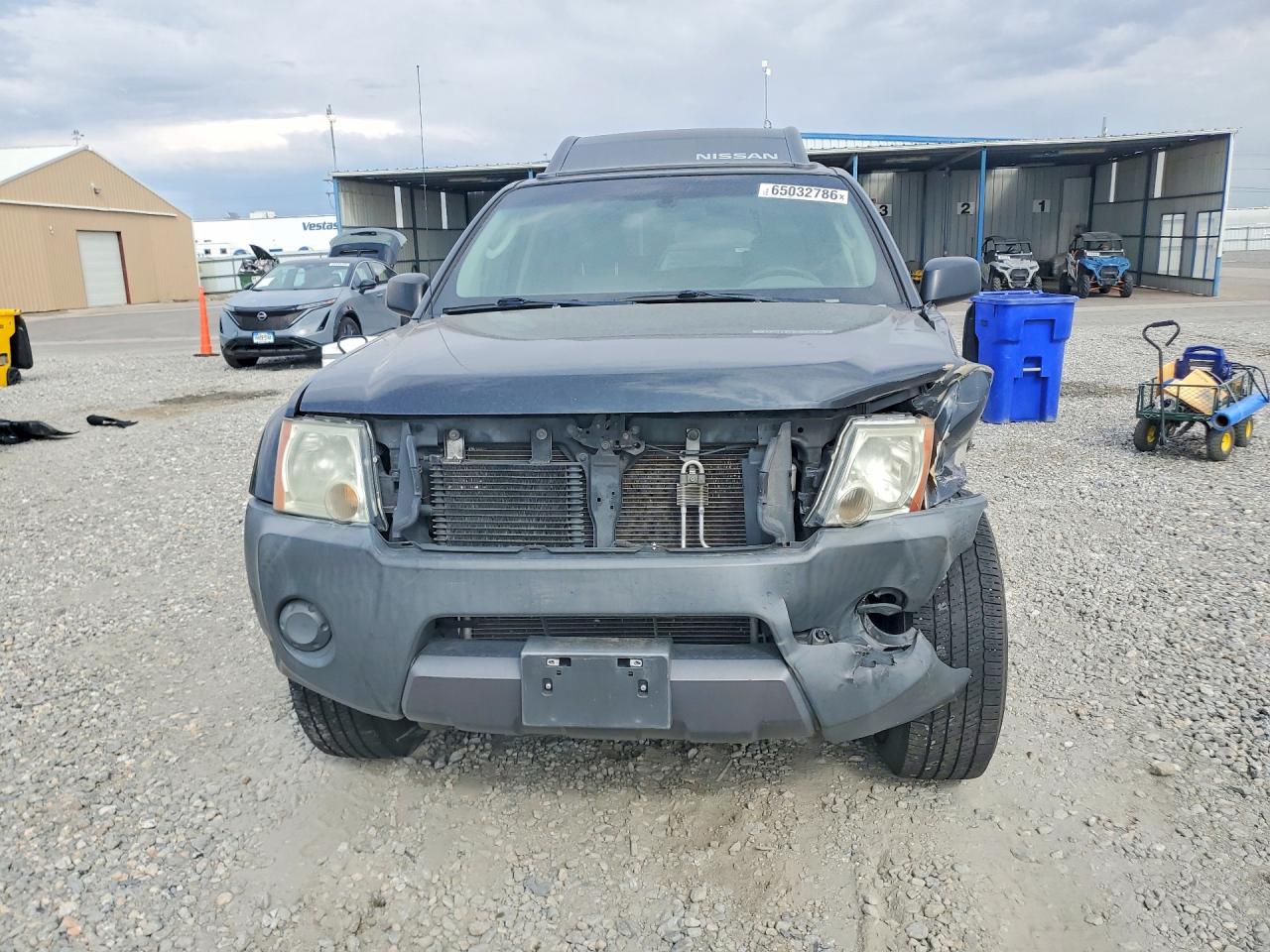 2008 Nissan Xterra X Gray vin: 5N1AN08U08C521965