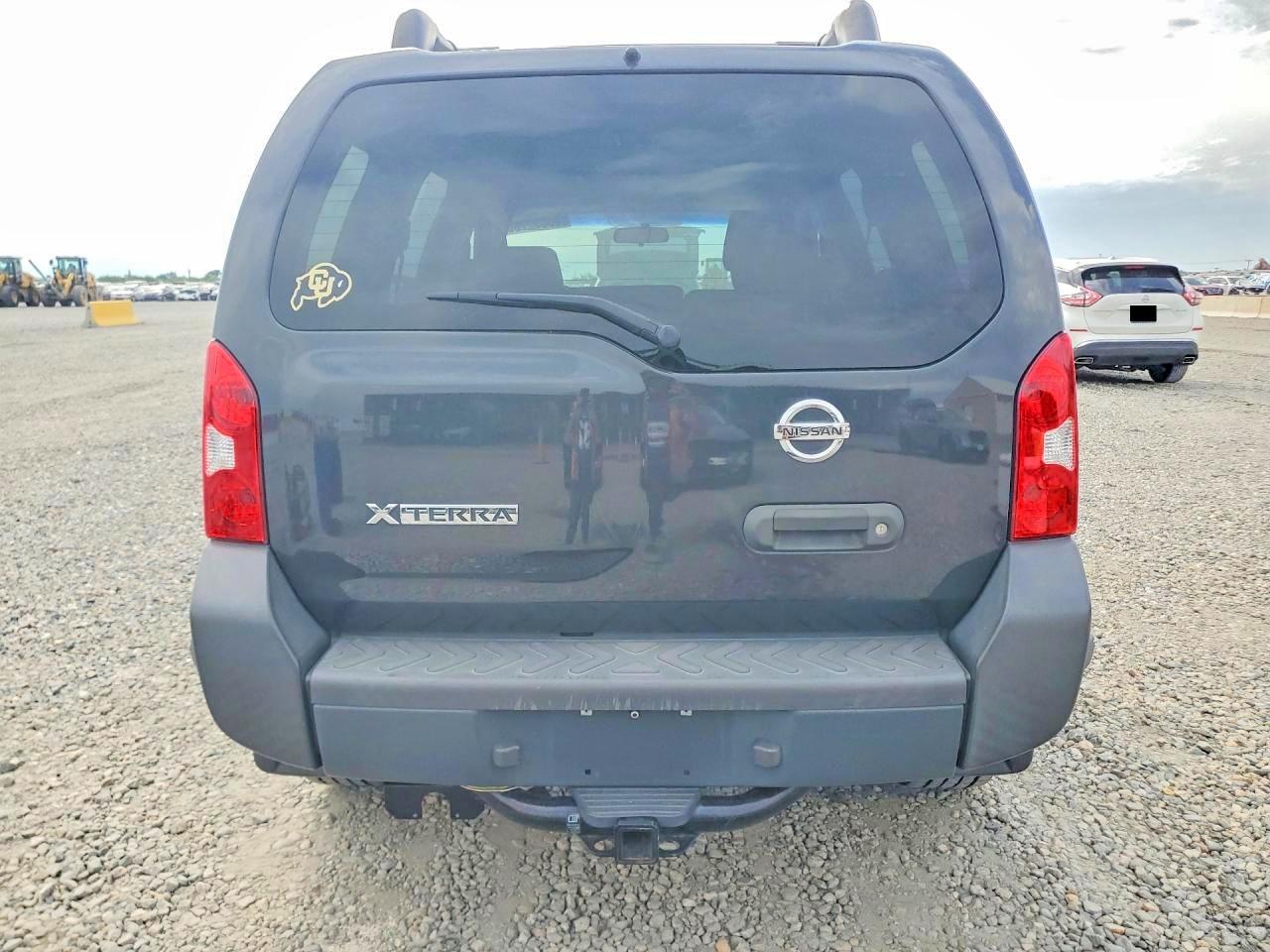 2008 Nissan Xterra X Gray vin: 5N1AN08U08C521965