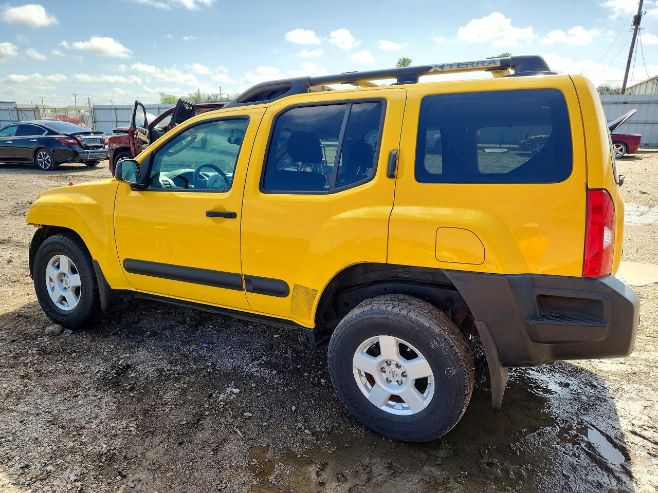 2005 Nissan Xterra S Желтый vin: 5N1AN08U15C630138