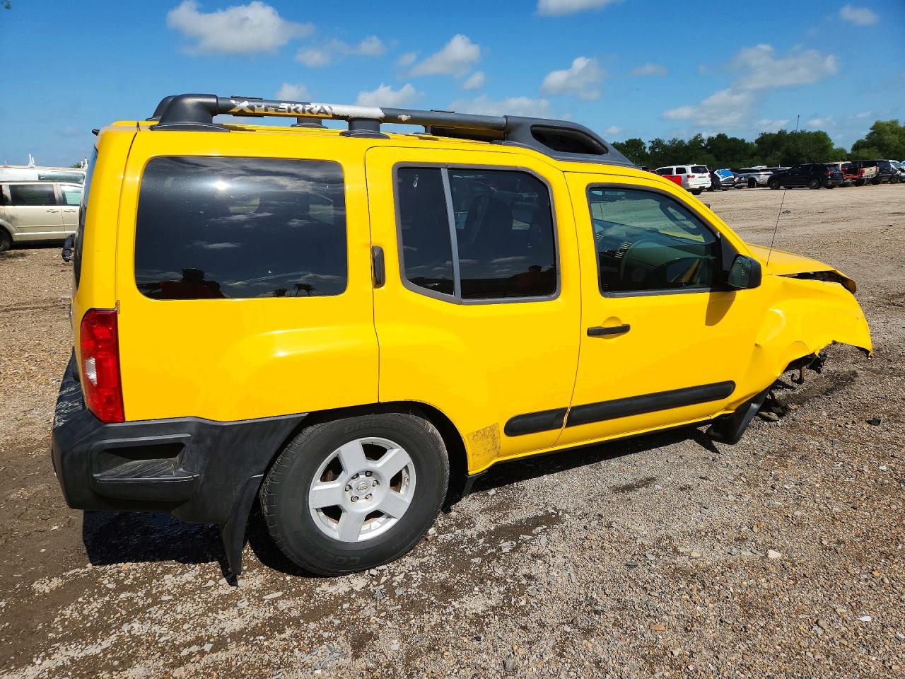 2005 Nissan Xterra S Желтый vin: 5N1AN08U15C630138